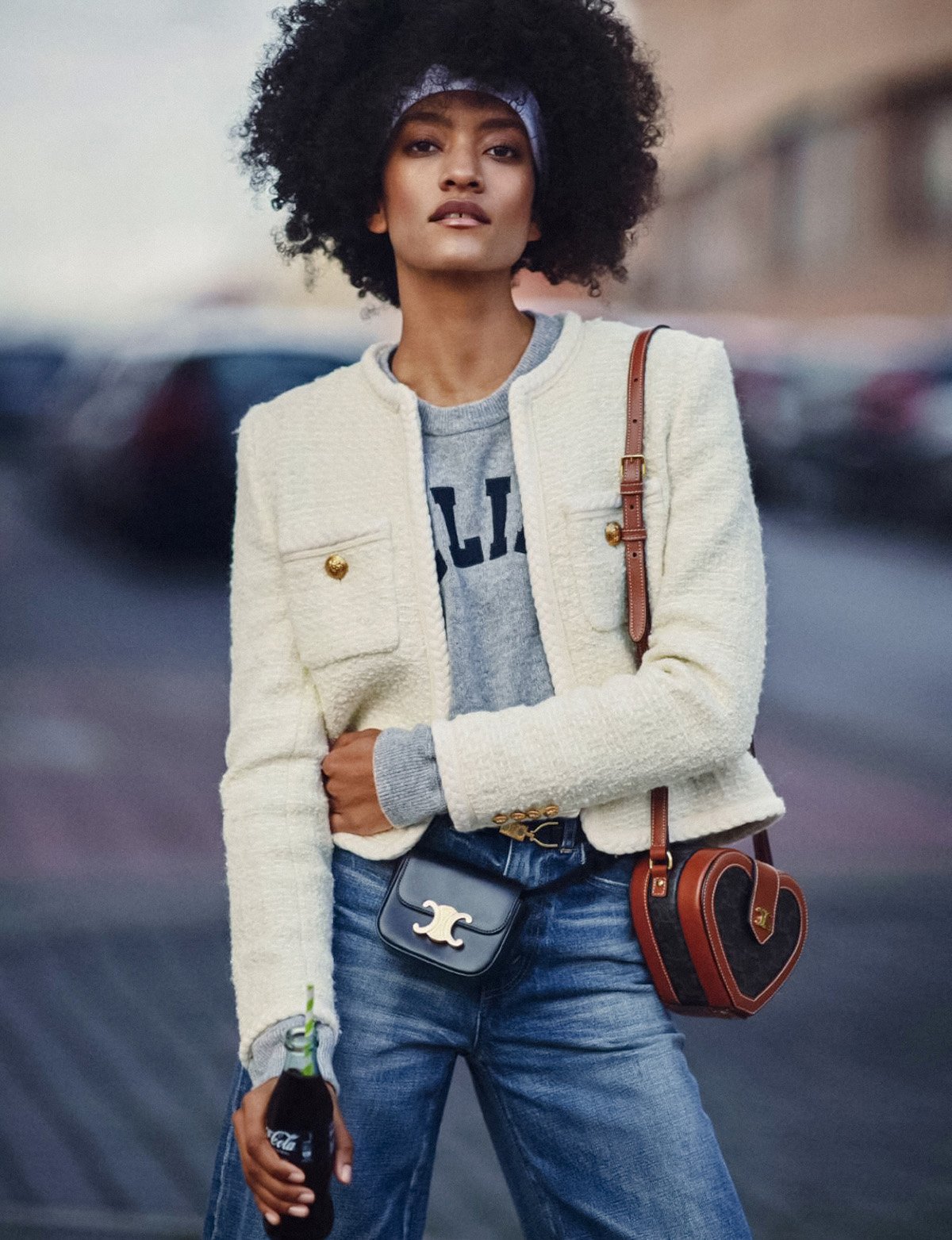 Lauren Auerbach and Sany Liriano by Mario Sierra for Elle Spain February 2022