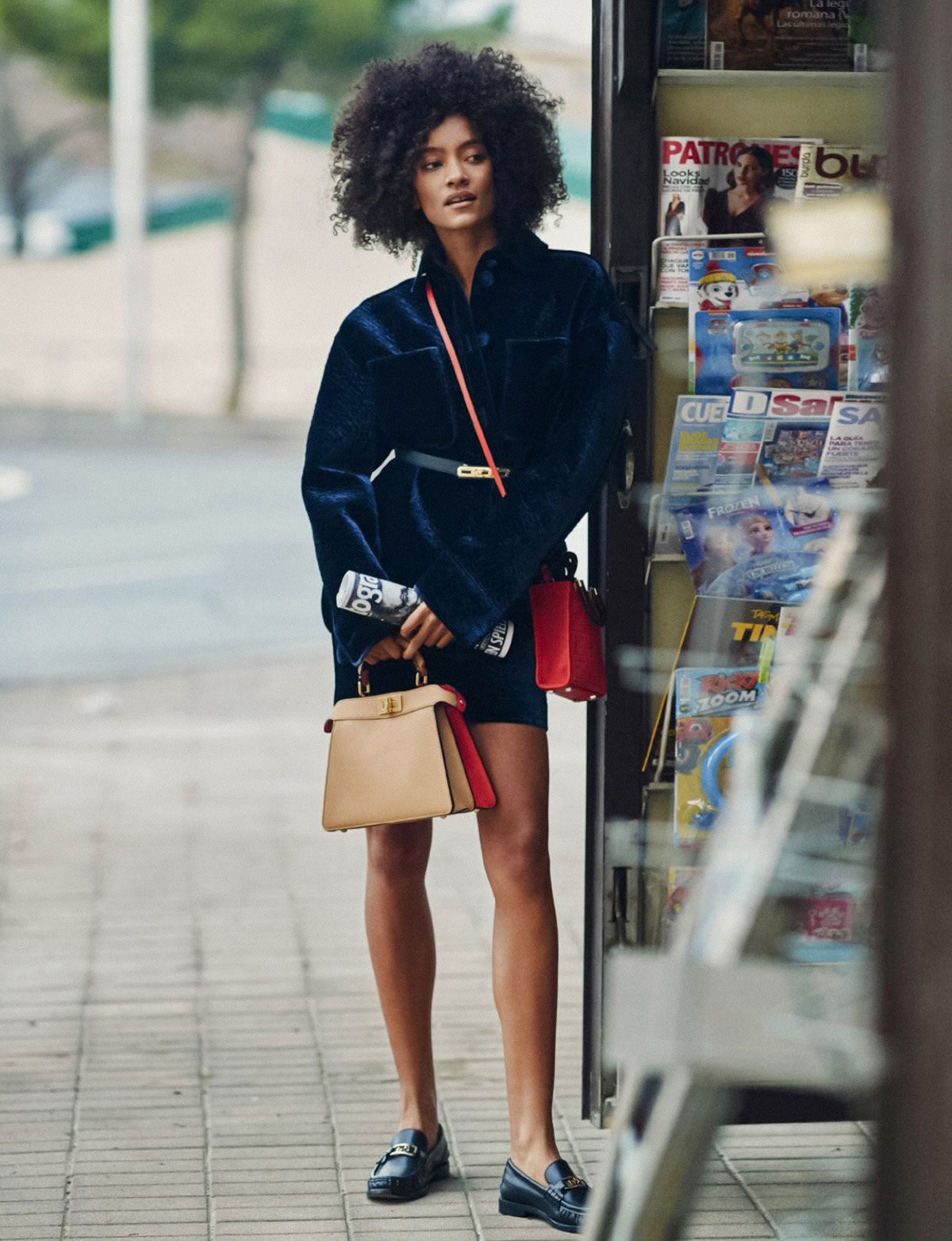 Lauren Auerbach and Sany Liriano by Mario Sierra for Elle Spain February 2022