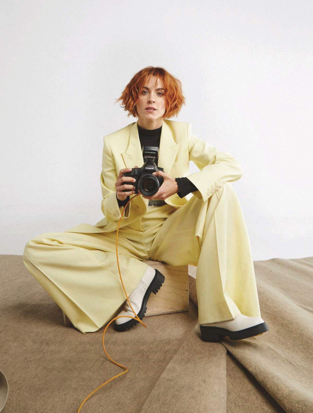 Maggie Civantos by Danniel Rojas for InStyle Spain January February 2022