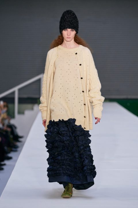 Molly Goddard Fall/Winter 2022 - London Fashion Week - fashionotography