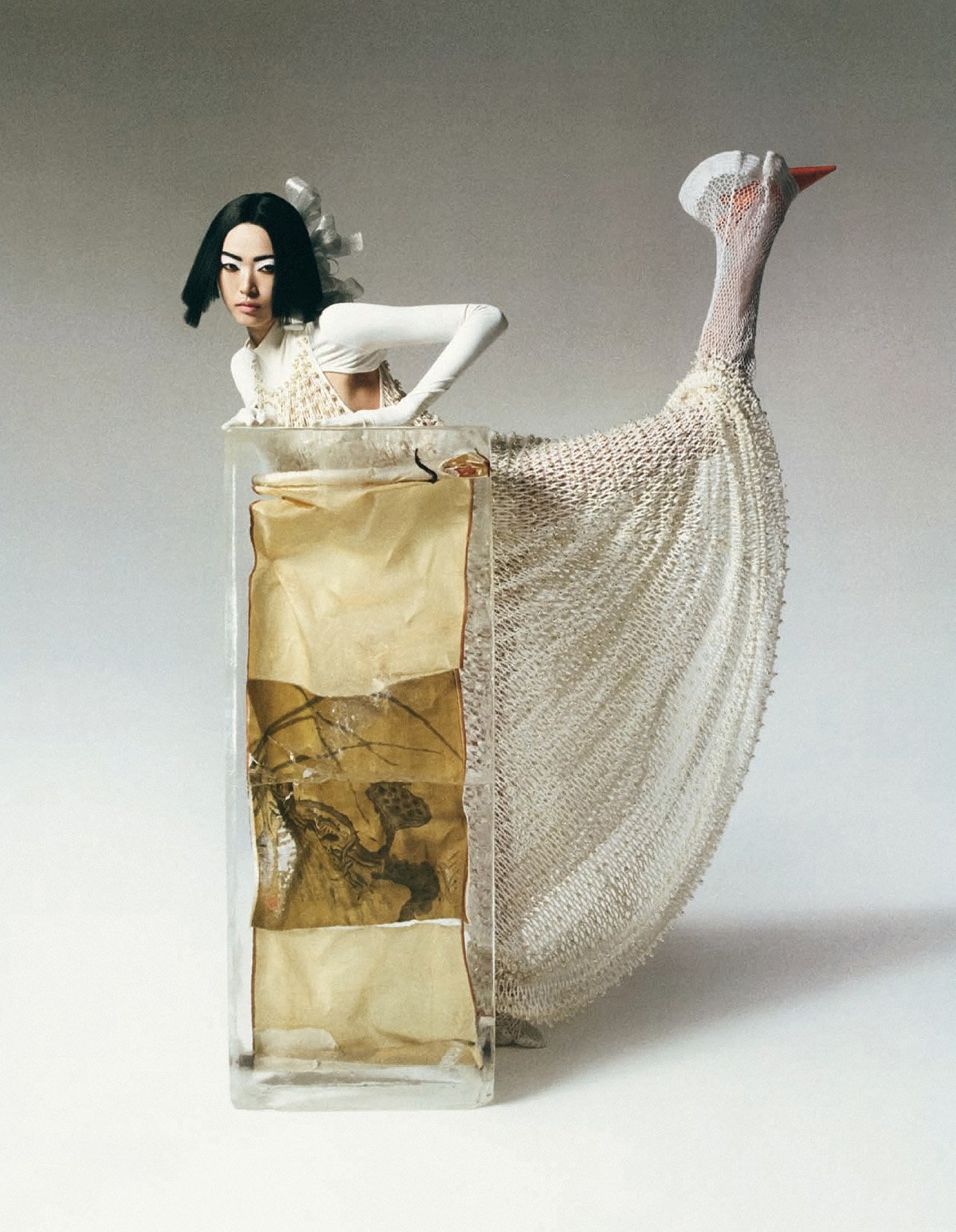 ''Triumph of A Heart'' by Leslie Zhang for Vogue China February 2022