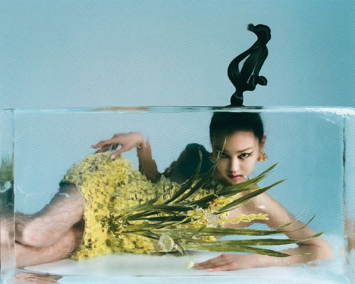 ''Triumph of A Heart'' by Leslie Zhang for Vogue China February 2022