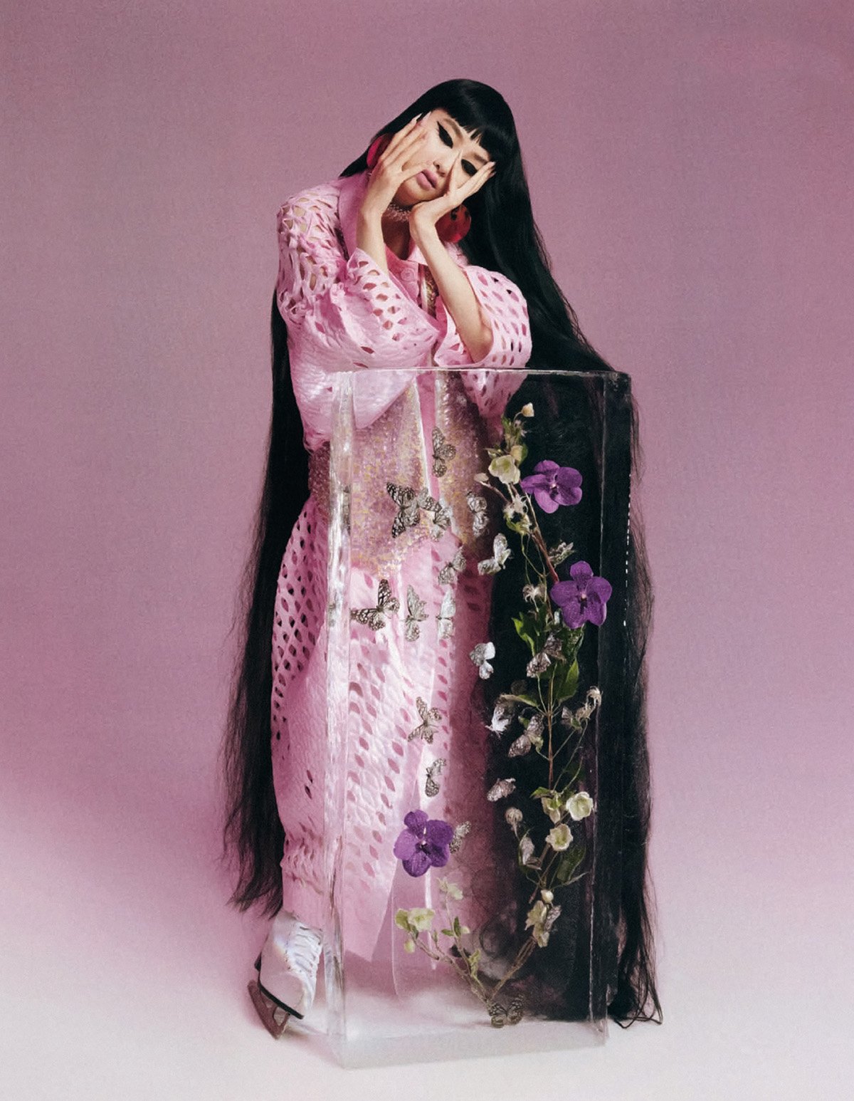 ''Triumph of A Heart'' by Leslie Zhang for Vogue China February 2022