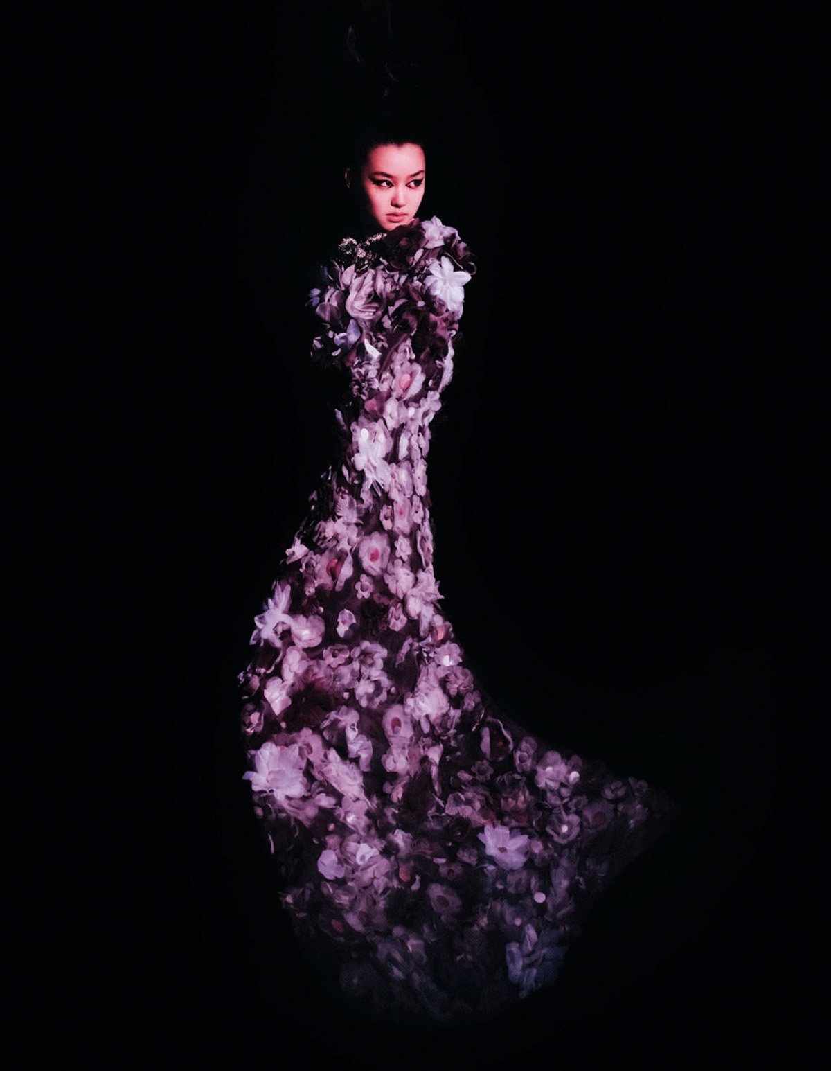 ''Triumph of A Heart'' by Leslie Zhang for Vogue China February 2022