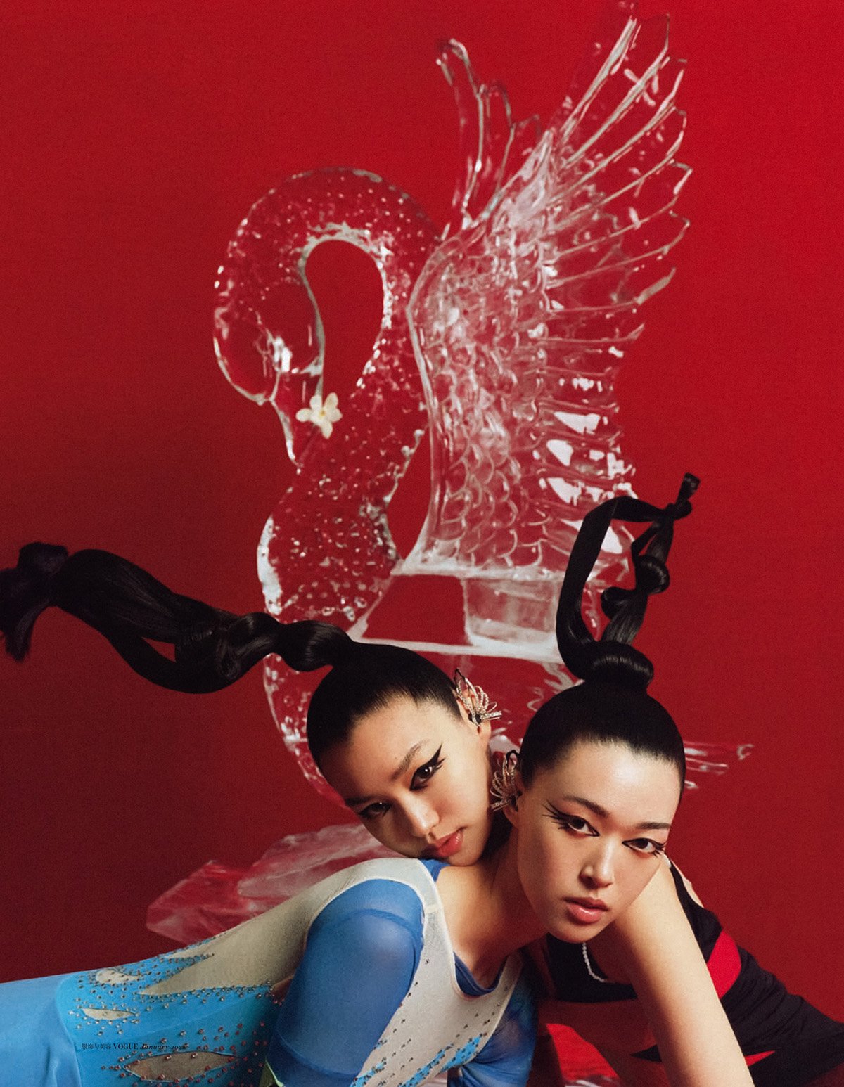''Triumph of A Heart'' by Leslie Zhang for Vogue China February 2022