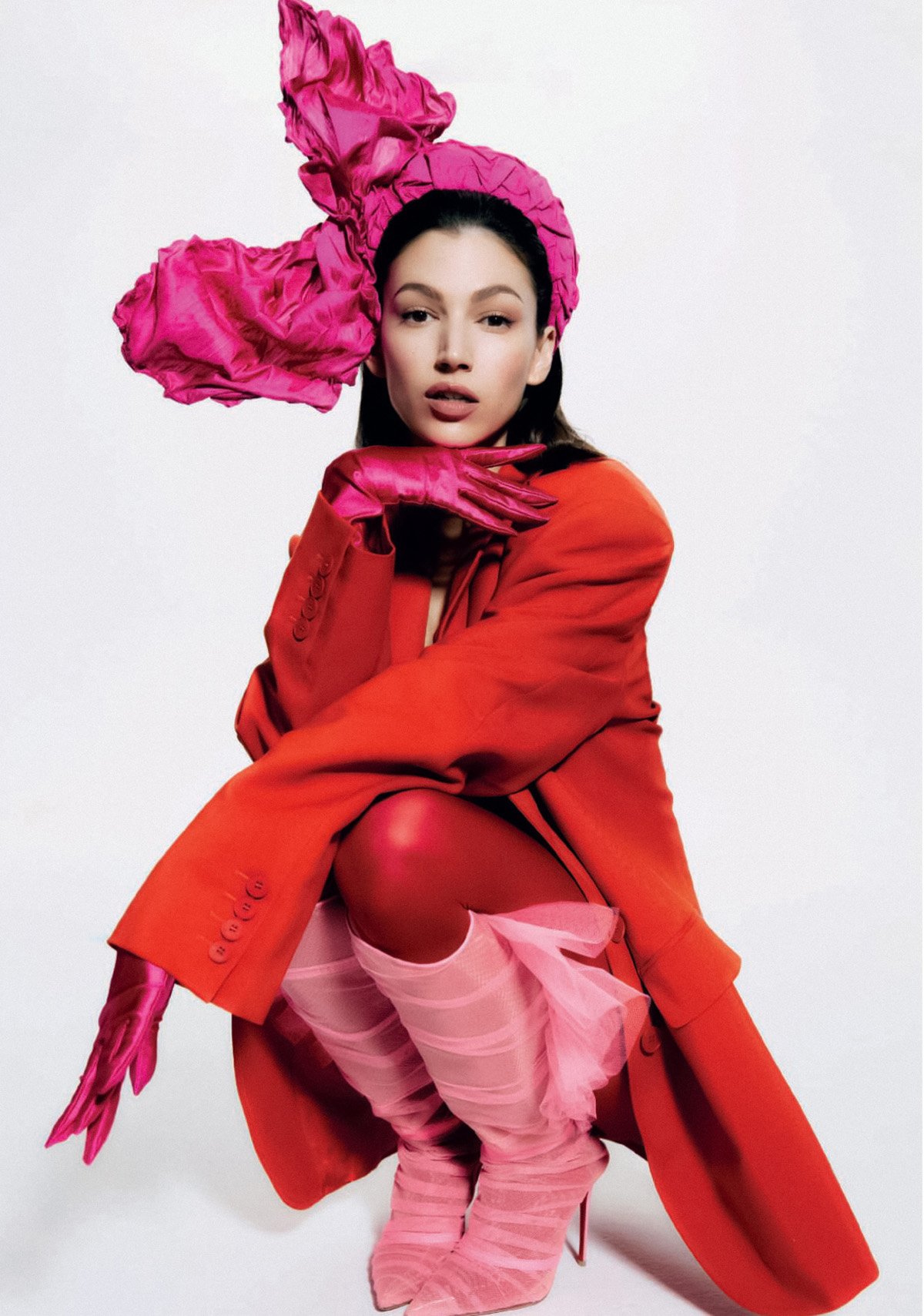 Úrsula Corberó covers Harper’s Bazaar Spain February 2022 by Javier Biosca
