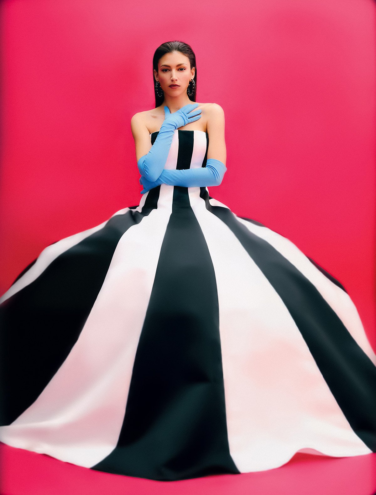 Úrsula Corberó covers Harper’s Bazaar Spain February 2022 by Javier Biosca