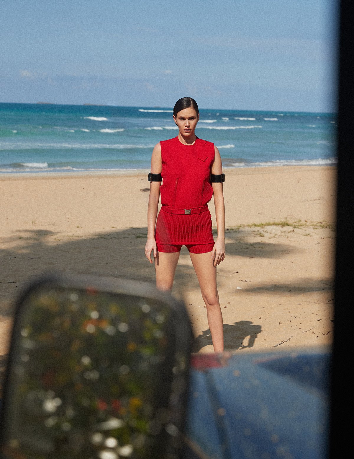 Vanessa Moody covers Madame Figaro February 25th, 2022 by David Roemer