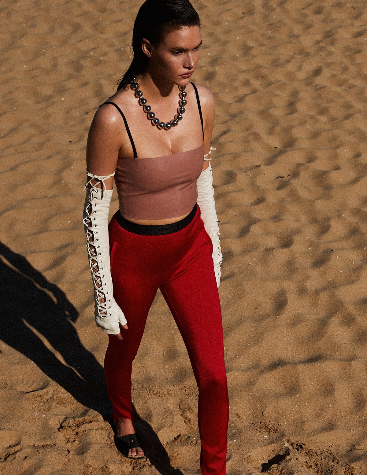 Vanessa Moody covers Madame Figaro February 25th, 2022 by David Roemer