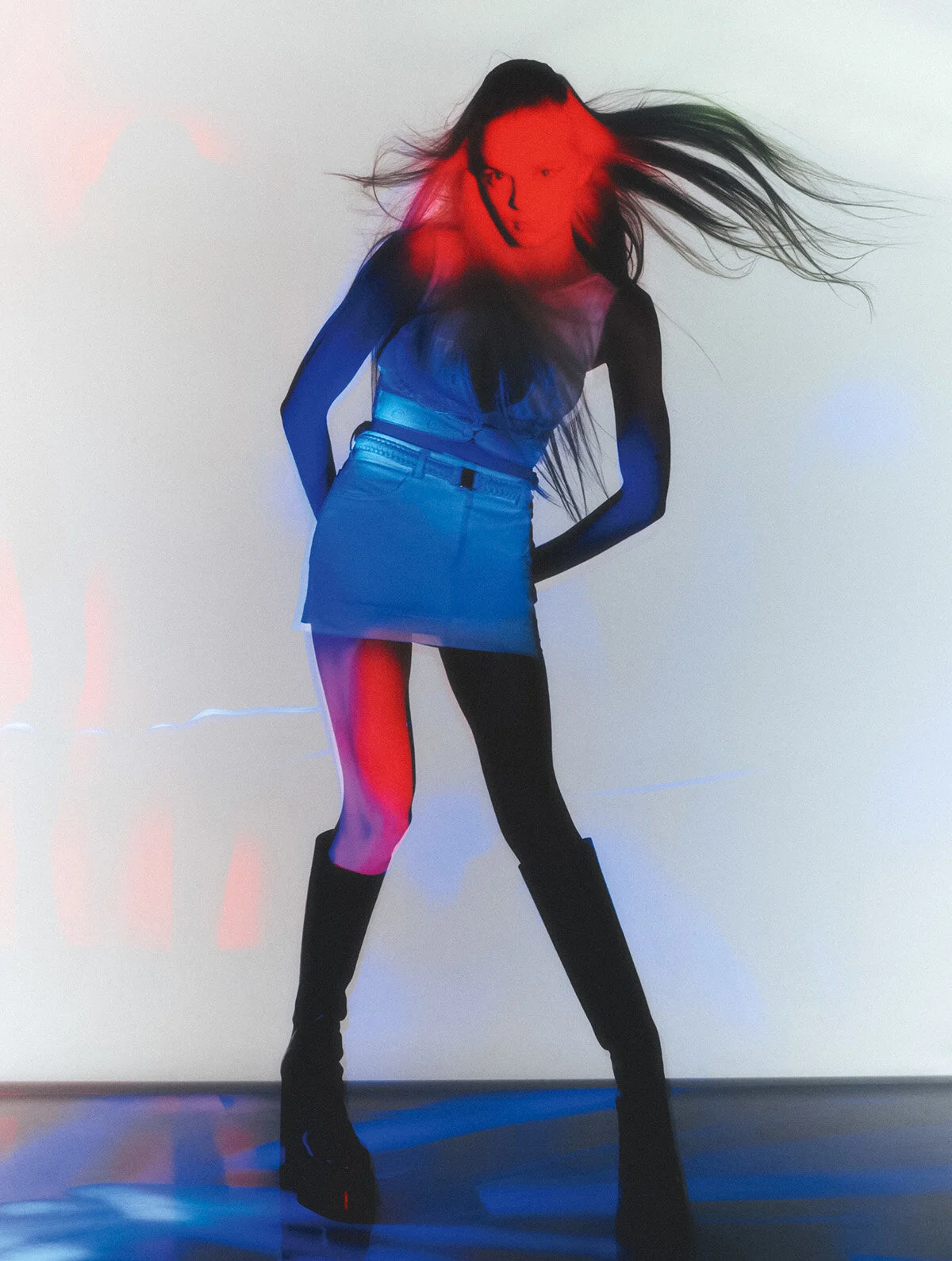 ''Colour Vision'' by Petros for Elle UK March 2022