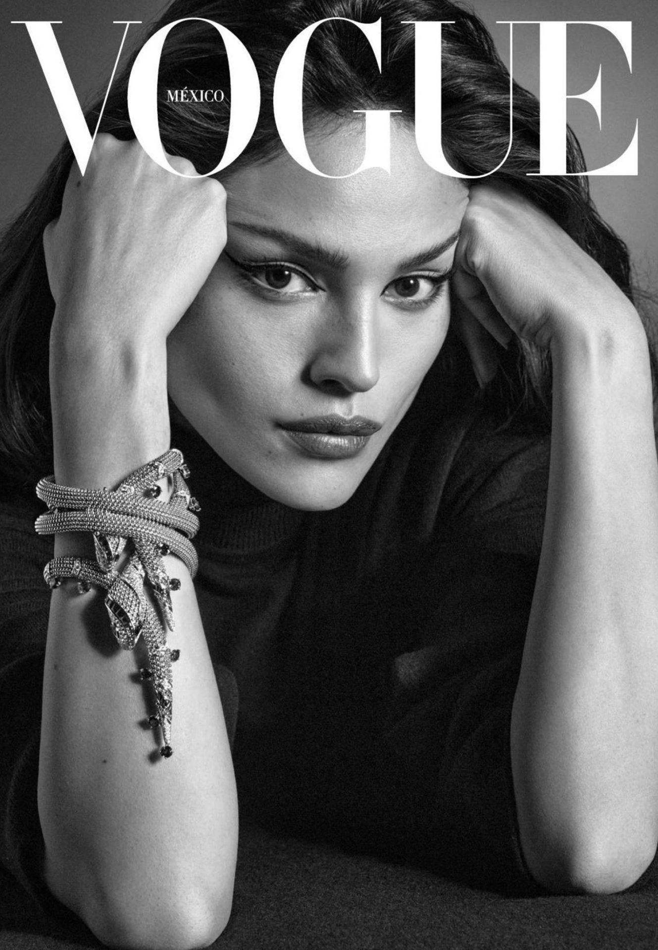 Eiza González covers Vogue Mexico & Latin America February 2022 by Alique
