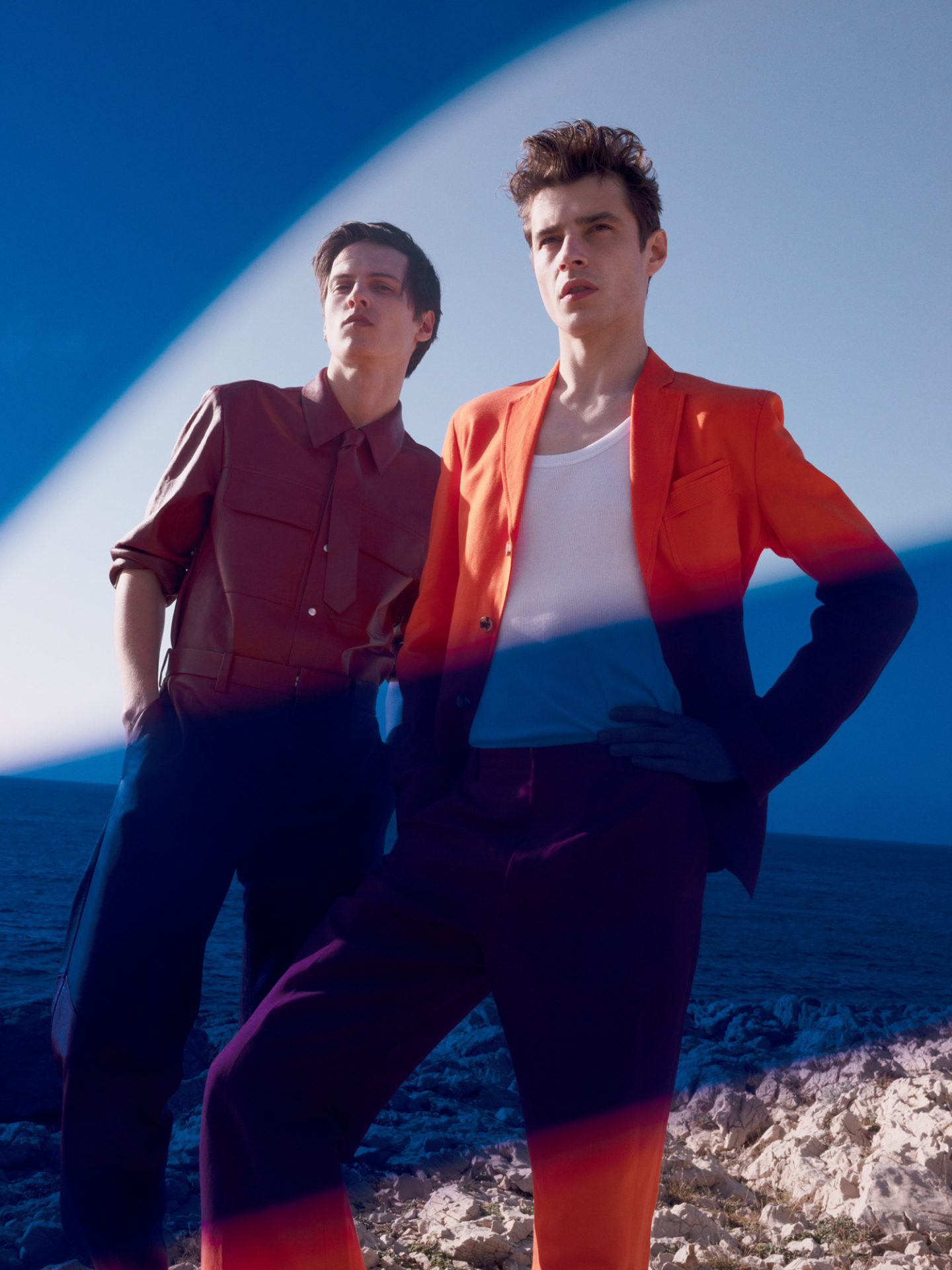 Joseph Signoret and Adrien Sahores by Éric Nehr for Madame Figaro March 18th, 2022