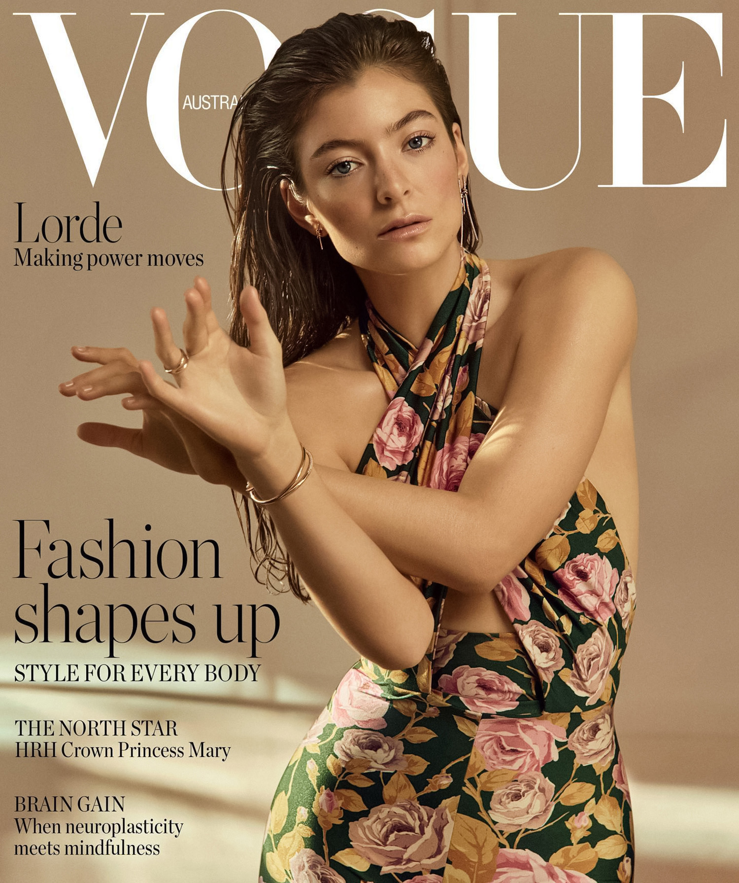 Lorde covers Vogue Australia March 2022 by Alique
