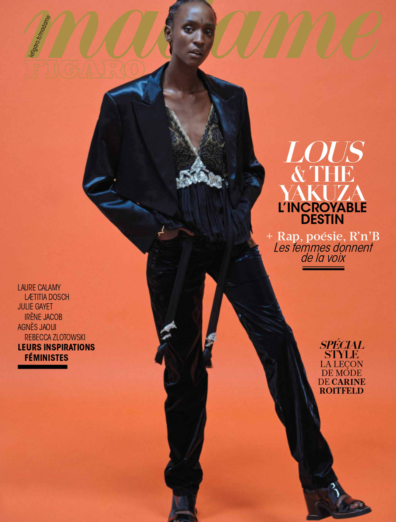 Lous and the Yakuza covers Madame Figaro March 25th, 2022 by Hunter & Gatti