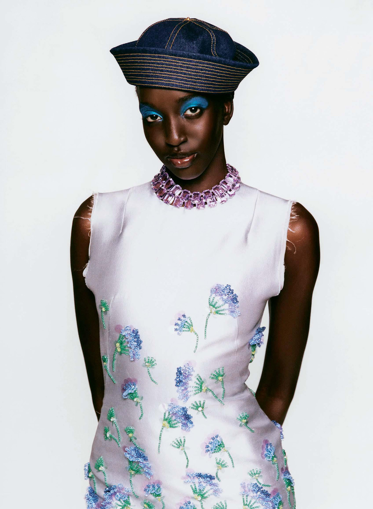 Nyaueth Riam by Santi de Hita for The Sunday Times Style March 13th, 2022