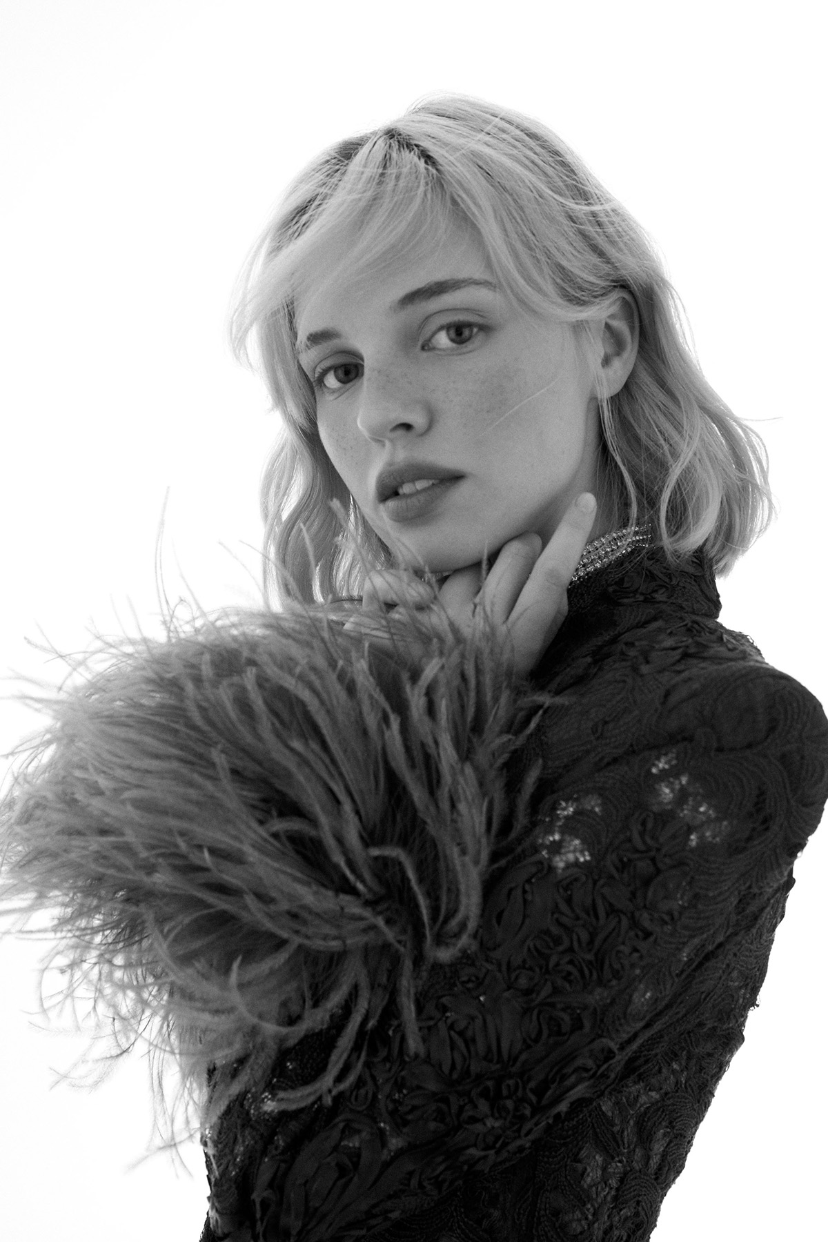 Odessa Young in Gucci on Flaunt Magazine Issue 178 by Christopher Schoonover