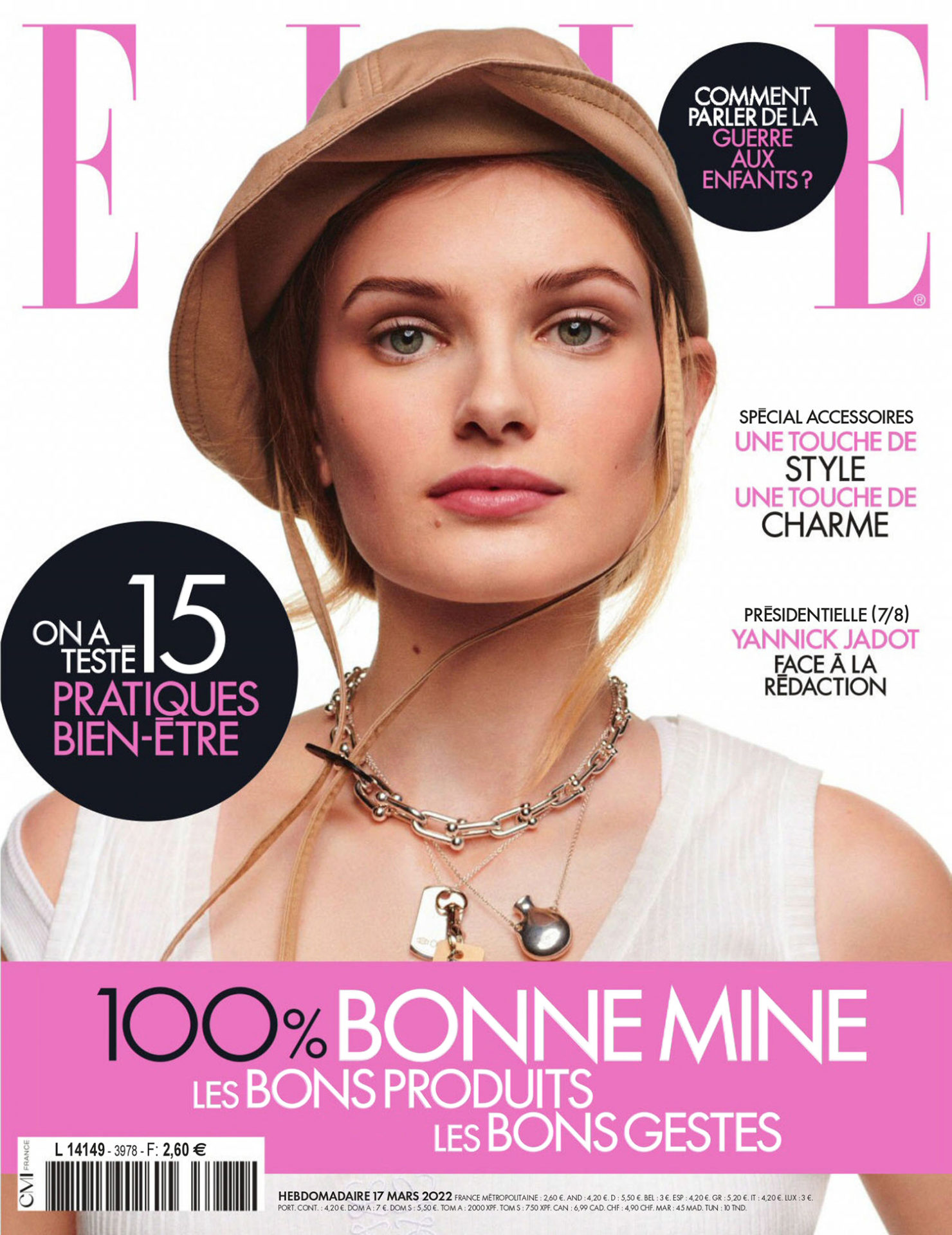 Signe Veiteberg covers Elle France March 17th, 2022 by Giampaolo Sgura