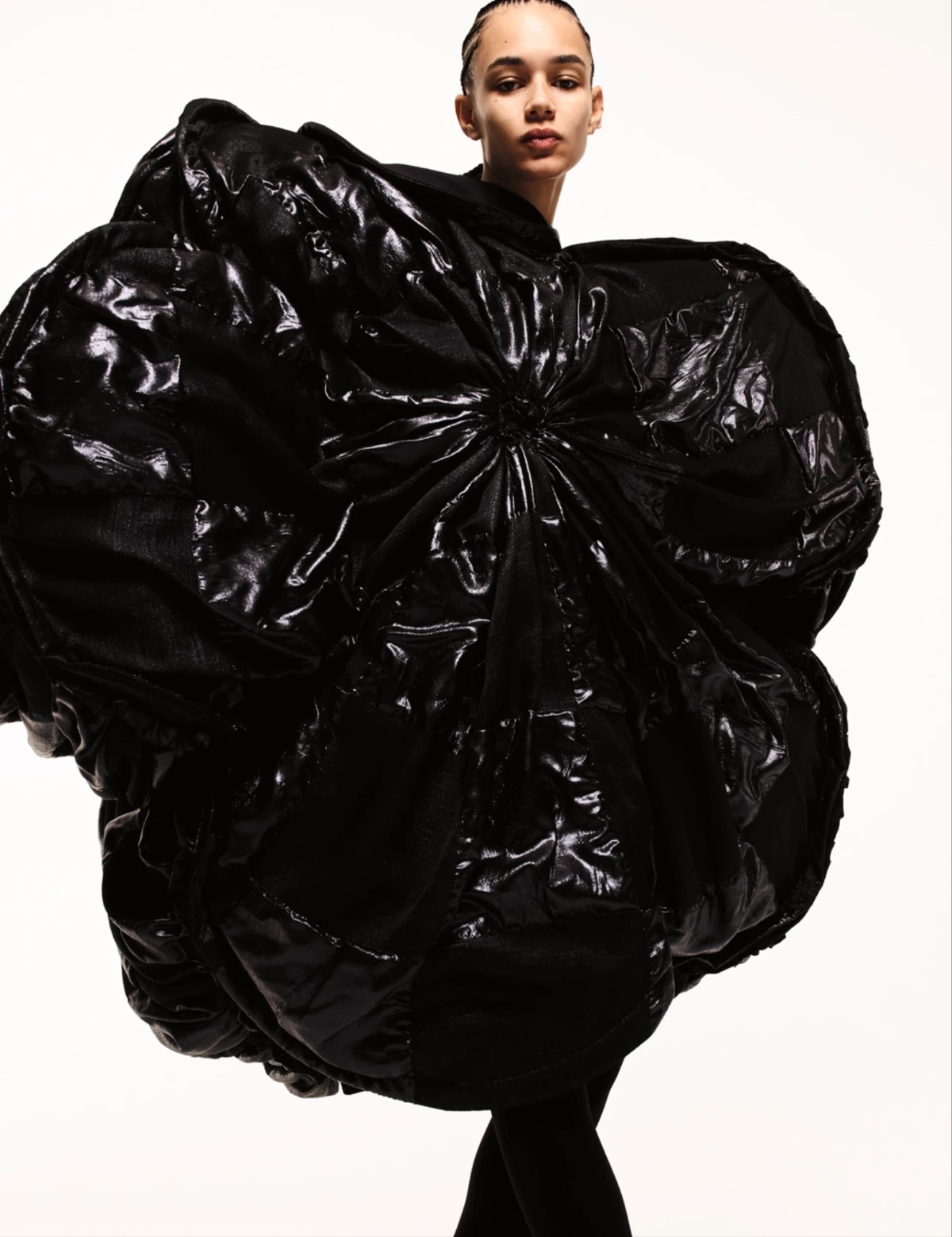 Binx Walton in Comme des Garçons on i-D Magazine Issue 367 by Amy Troost