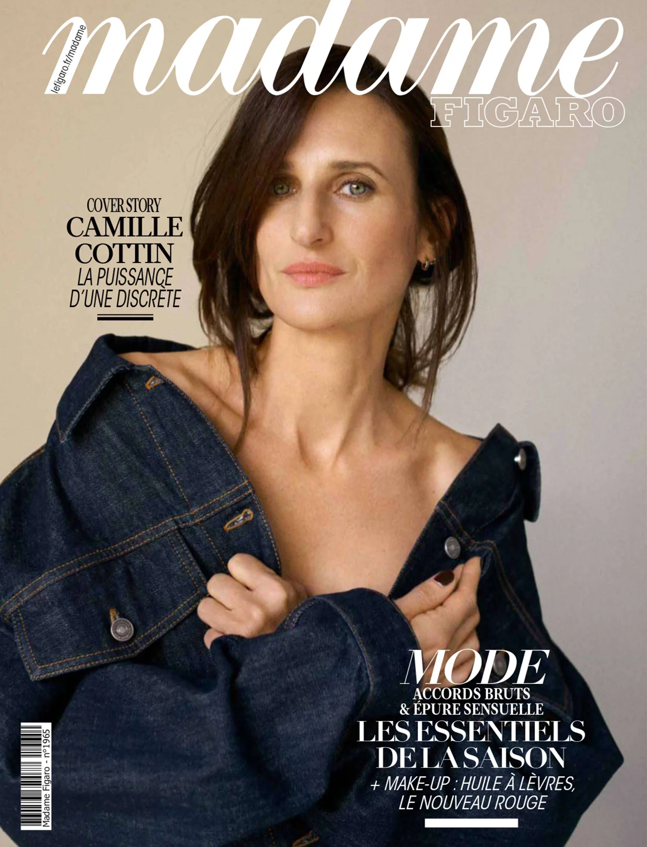 Camille Cottin covers Madame Figaro April 22nd, 2022 by Mathieu Zazzo