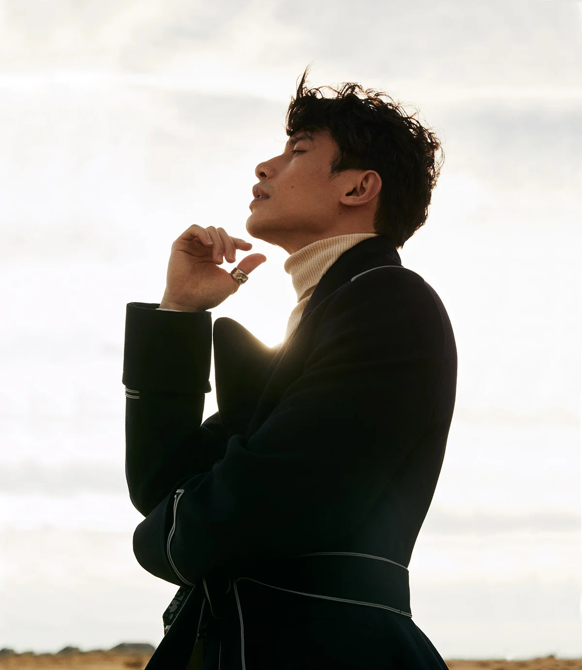 Manny Jacinto in Dior Men on Flaunt Magazine Issue 178 by Jonny Marlow