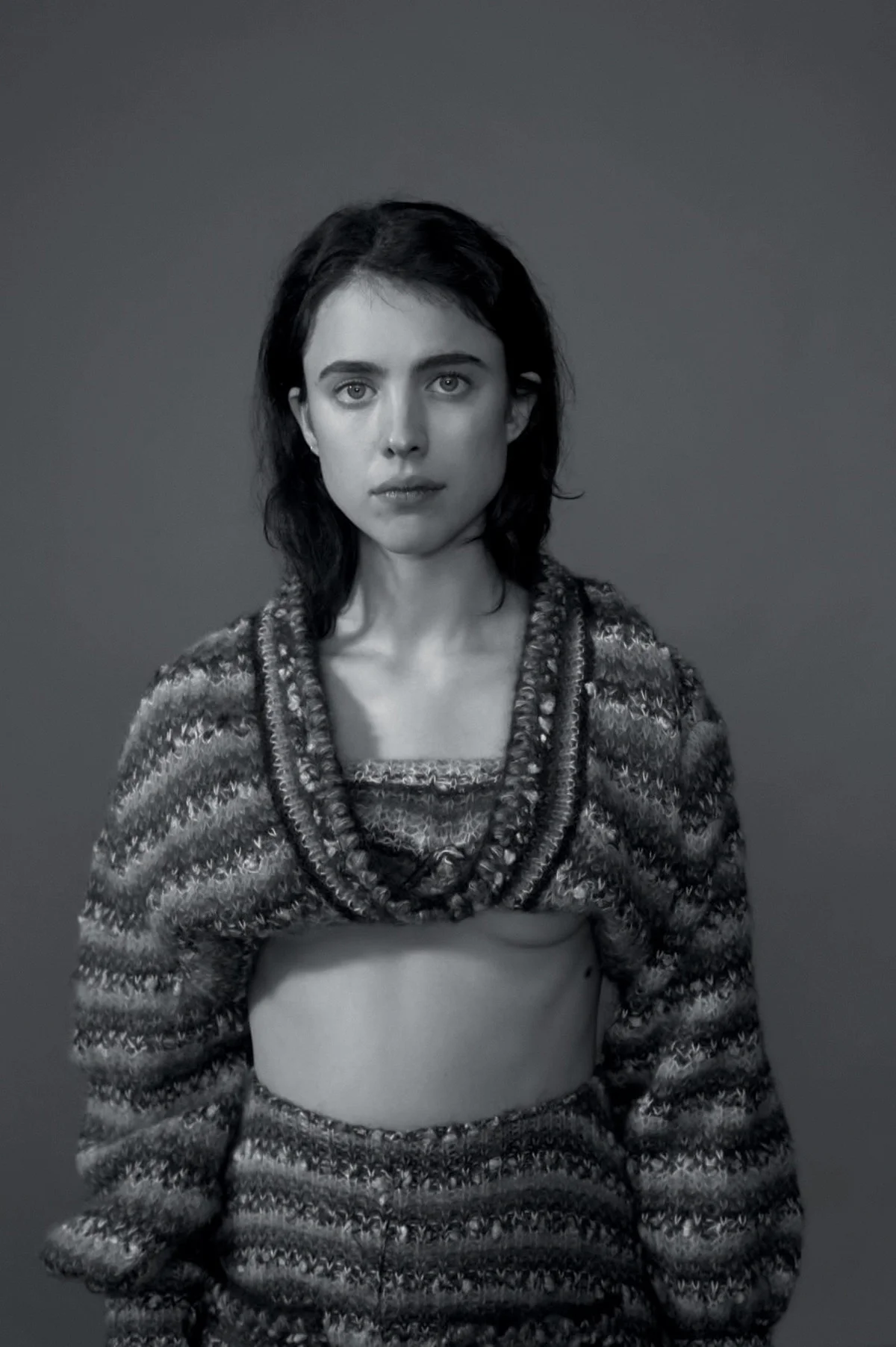 Margaret Qualley in Chanel on AnOther Magazine Spring Summer 2022 by Collier Schorr