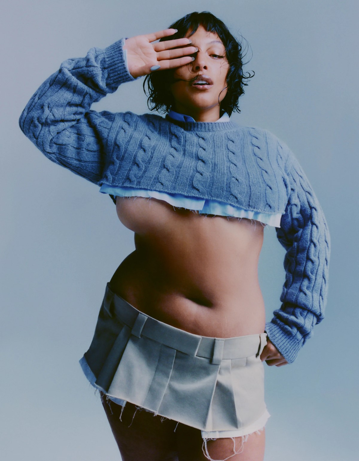 Paloma Elsesser covers i-D Magazine Issue 367 by Sam Rock