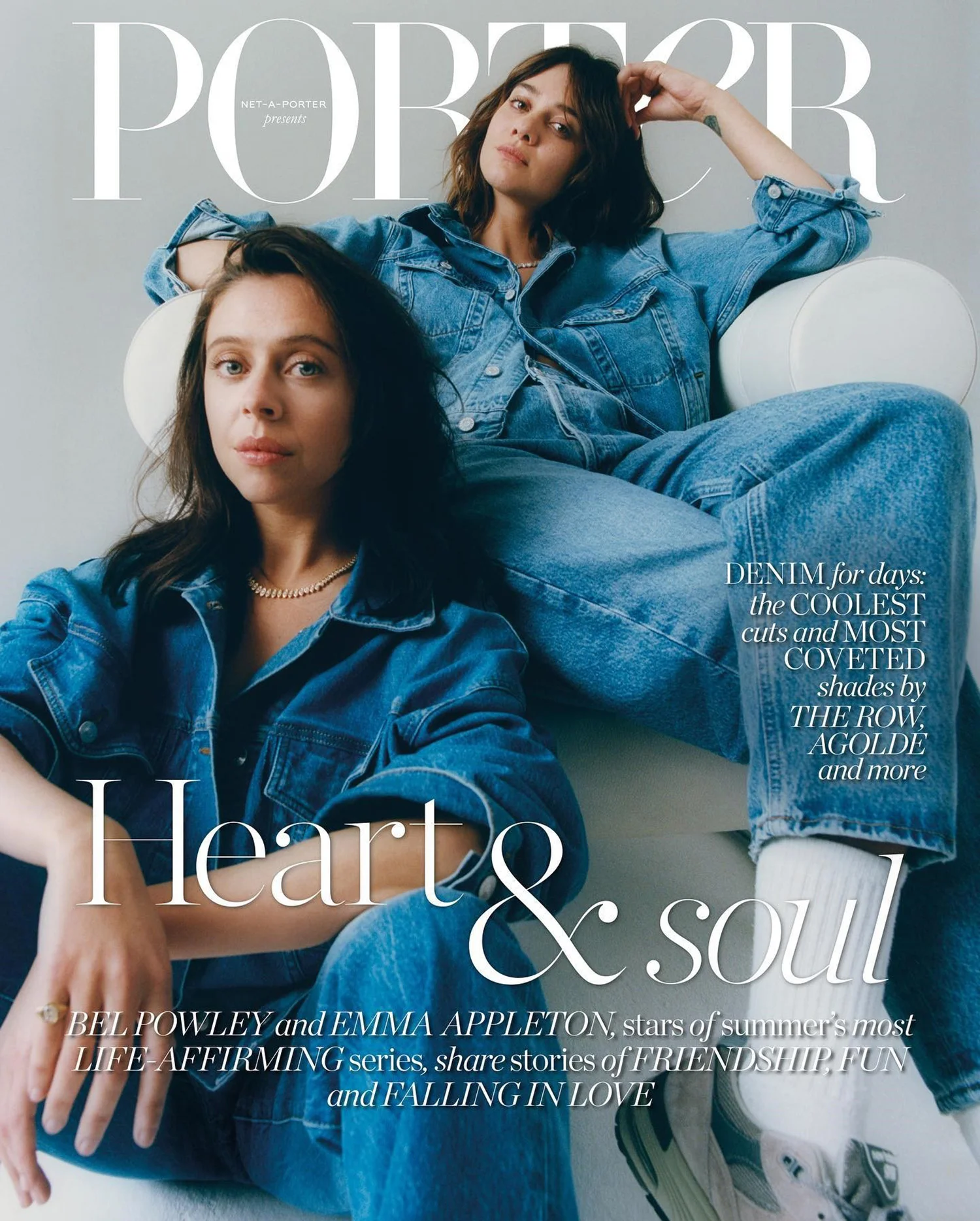 Bel Powley and Emma Appleton cover Porter Magazine May 30th, 2022 by Felicity Ingram