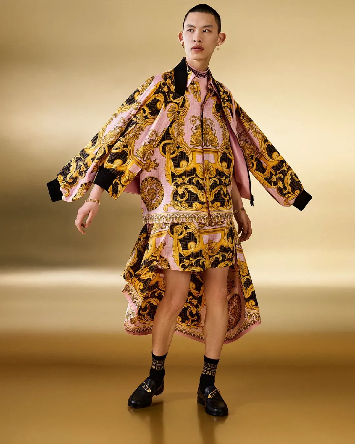 Fendi and Versace have officially released ‘’Fendace’’ collection