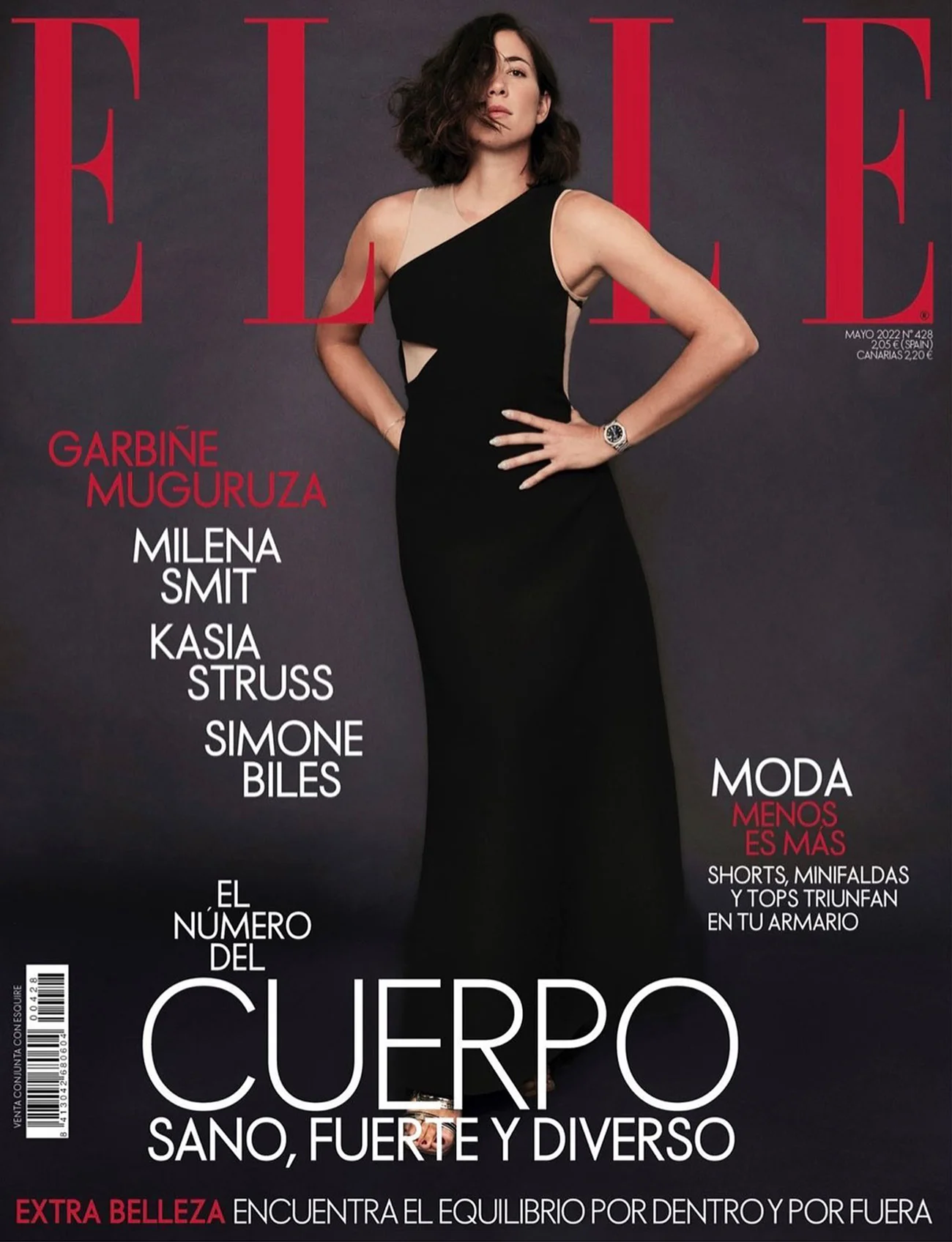 Garbiñe Muguruza covers Elle Spain May 2022 by Rafa Gallar