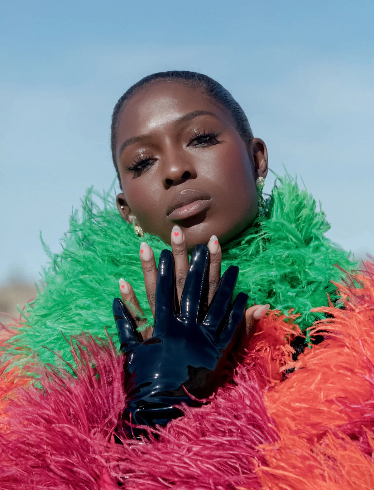 Jodie Turner-Smith in Gucci on AnOther Magazine Spring Summer 2022 by Jackie Nickerson