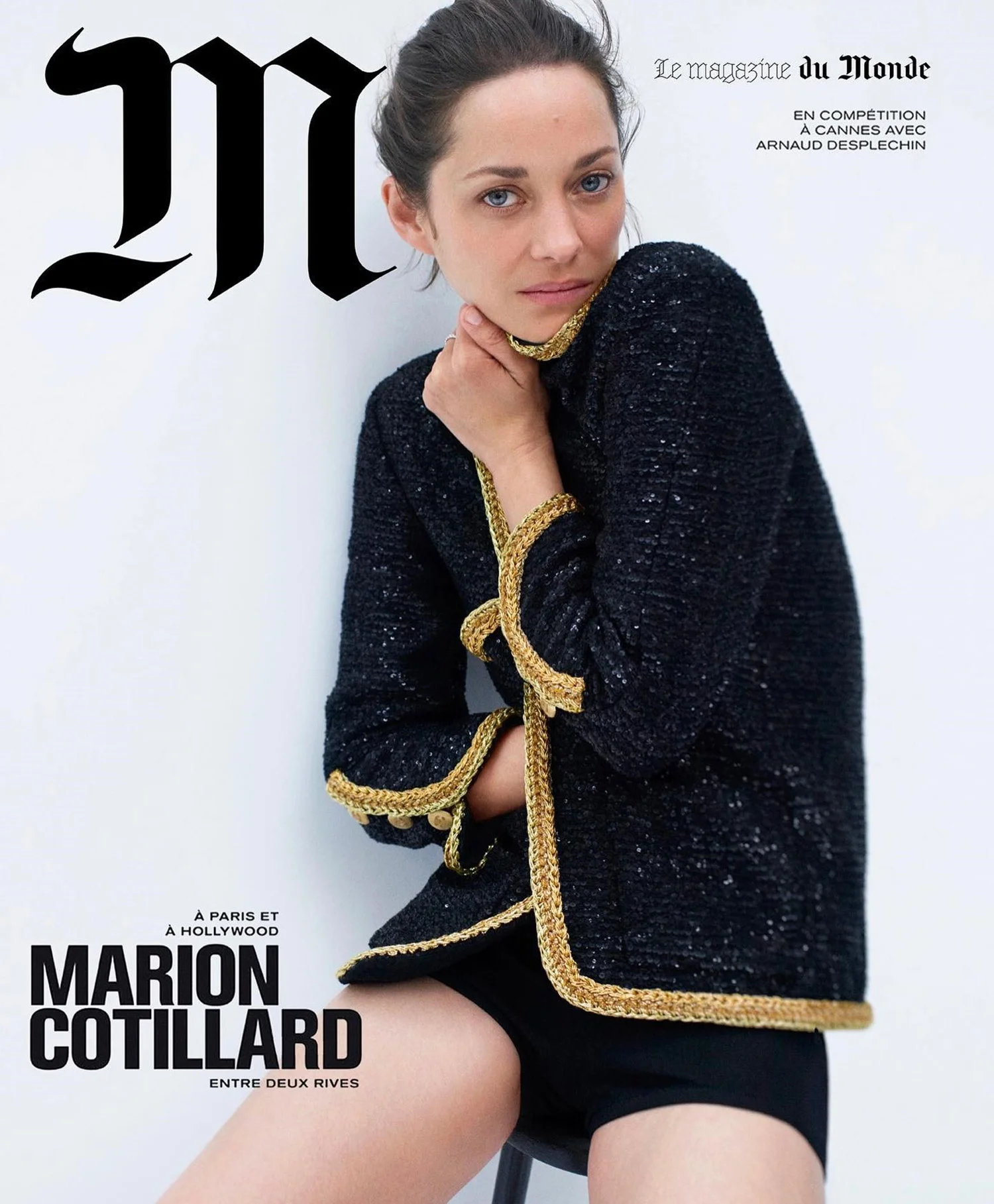 Marion Cotillard covers M Le magazine du Monde May 21st, 2022 by Karim Sadli