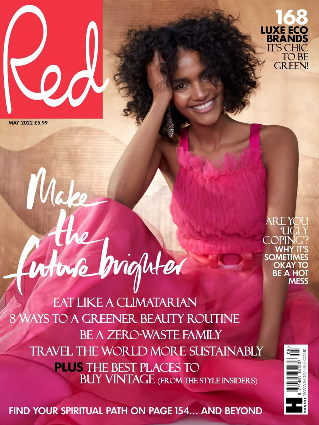 Nadia Araujo covers Red Magazine UK May 2022 by Kate Davis-Macleod