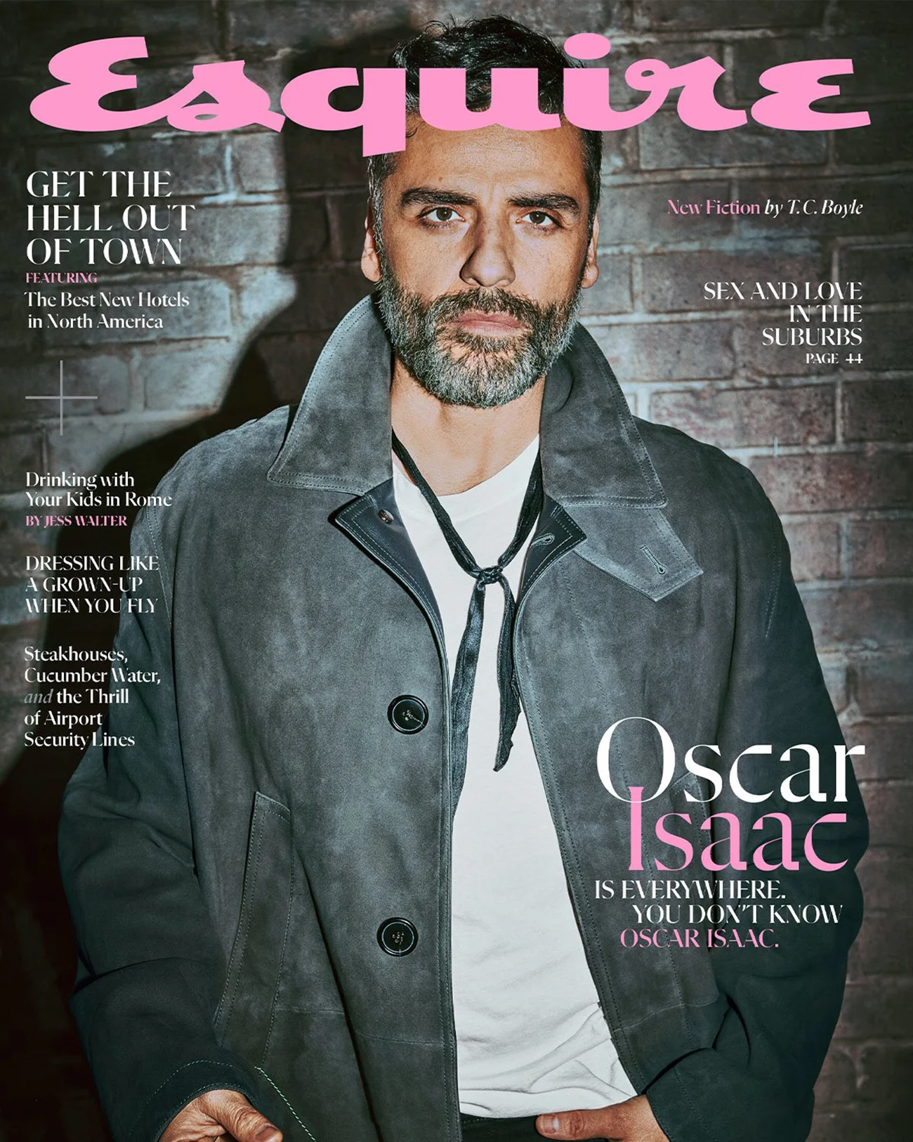 Oscar Isaac covers Esquire US April May 2022 by Guy Aroch