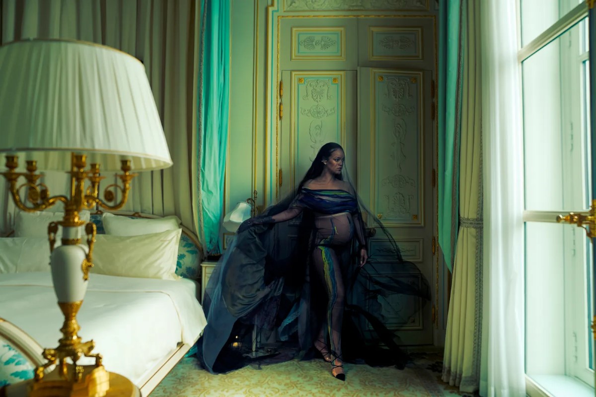 Rihanna covers Vogue US May 2022 by Annie Leibovitz