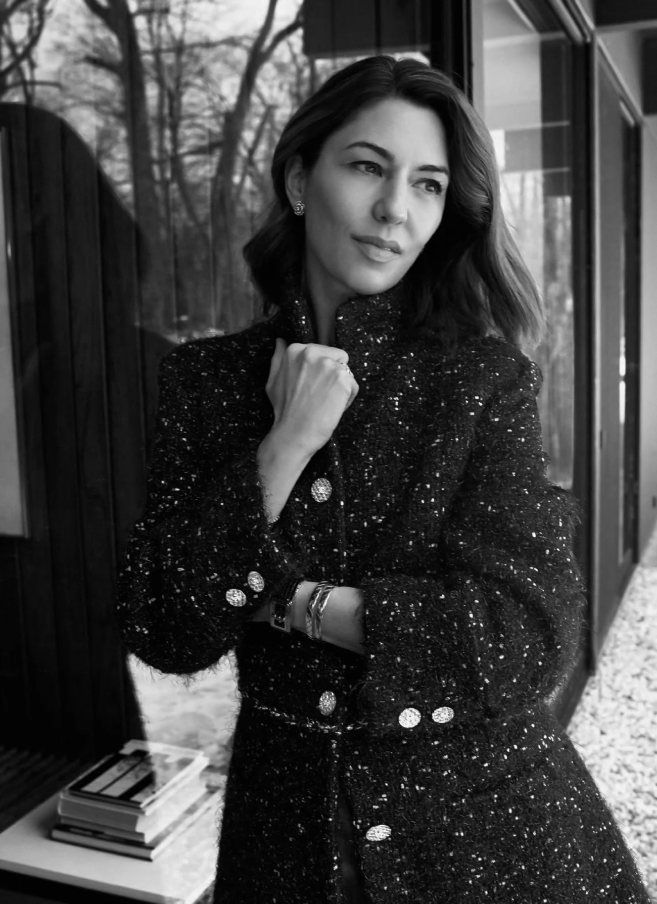 Sofia Coppola in Chanel on British Vogue May 2022 by Craig McDean
