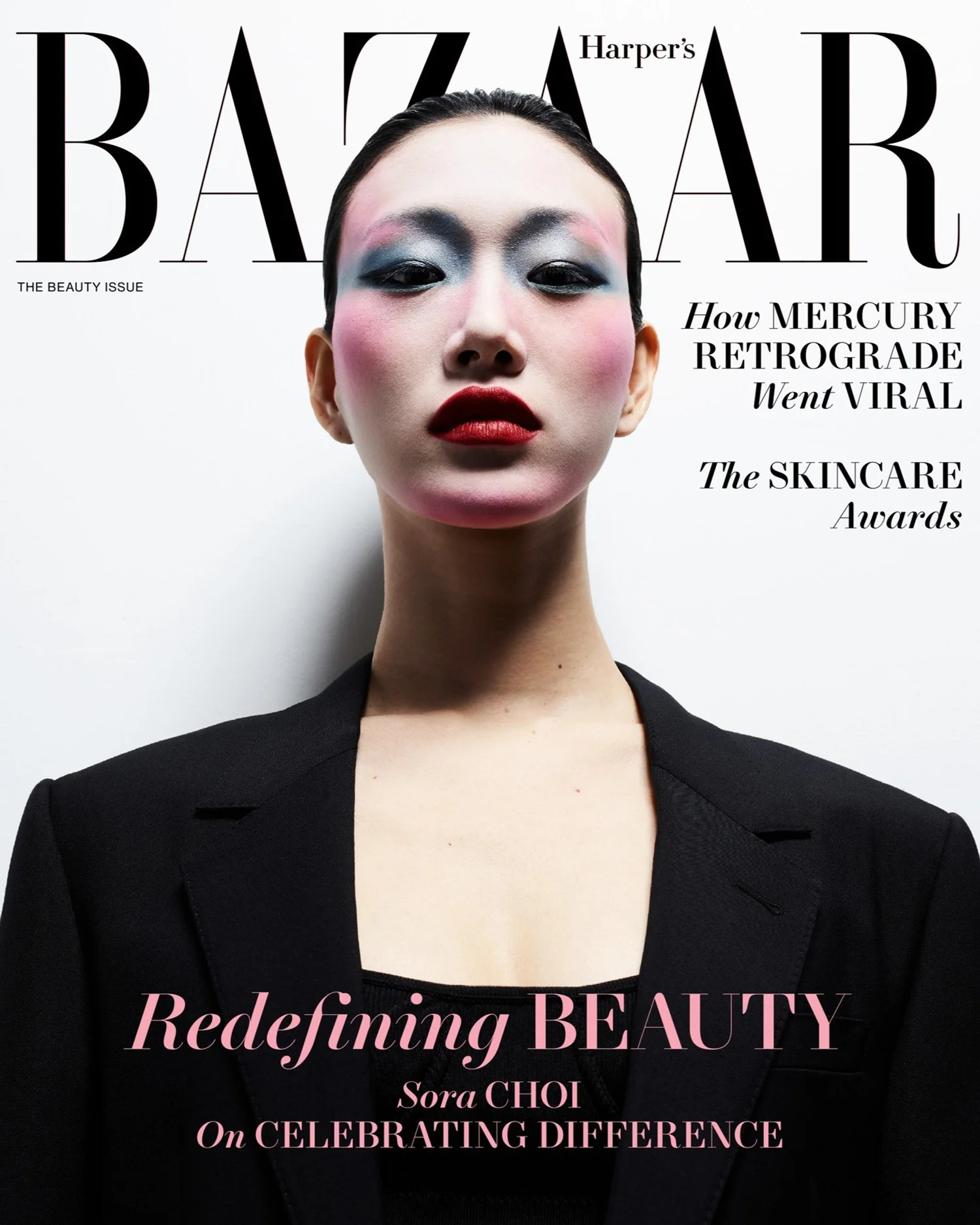 Sora Choi covers Harper’s Bazaar US May 2022 by Amy Troost