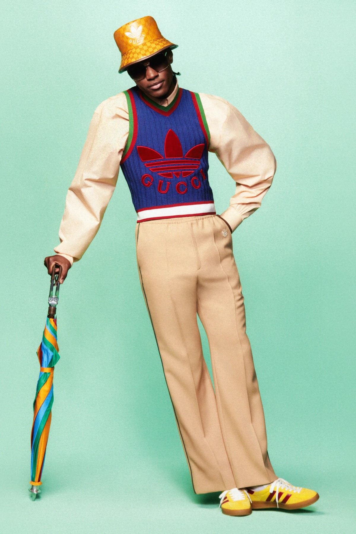 adidas and Gucci bring 80's fitness style back to the forefront
