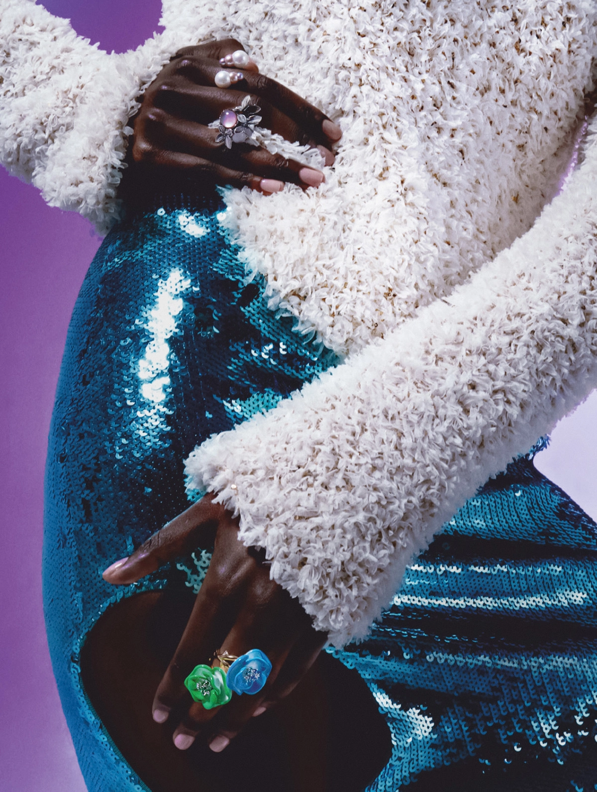 Adual Akol by Yis Kid for Elle UK June 2022