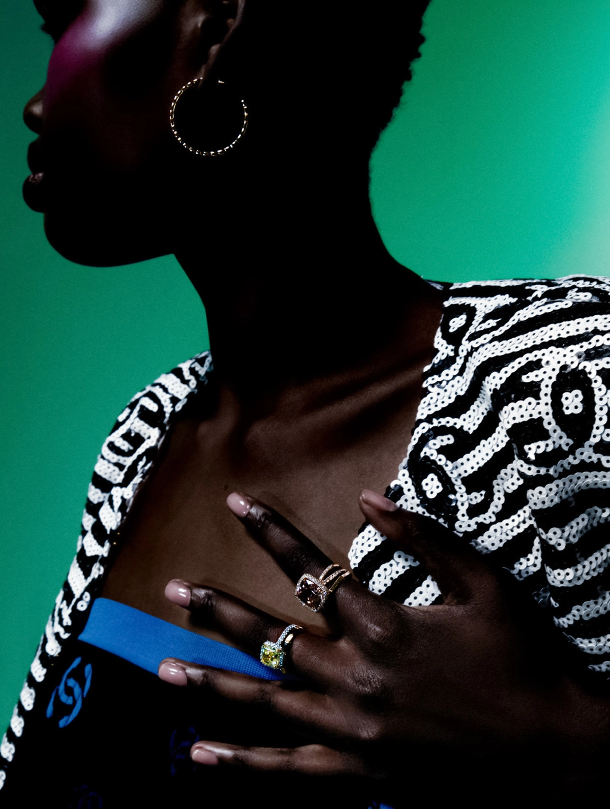 Adual Akol by Yis Kid for Elle UK June 2022