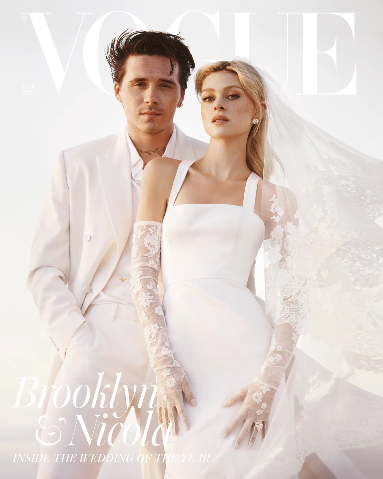 Brooklyn Beckham and Nicola Peltz cover British Vogue June 2022 Digital Edition by Luigi & Iango