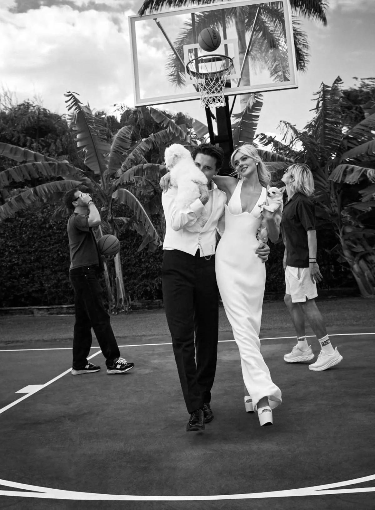 Brooklyn Beckham and Nicola Peltz cover British Vogue June 2022 Digital Edition by Luigi & Iango