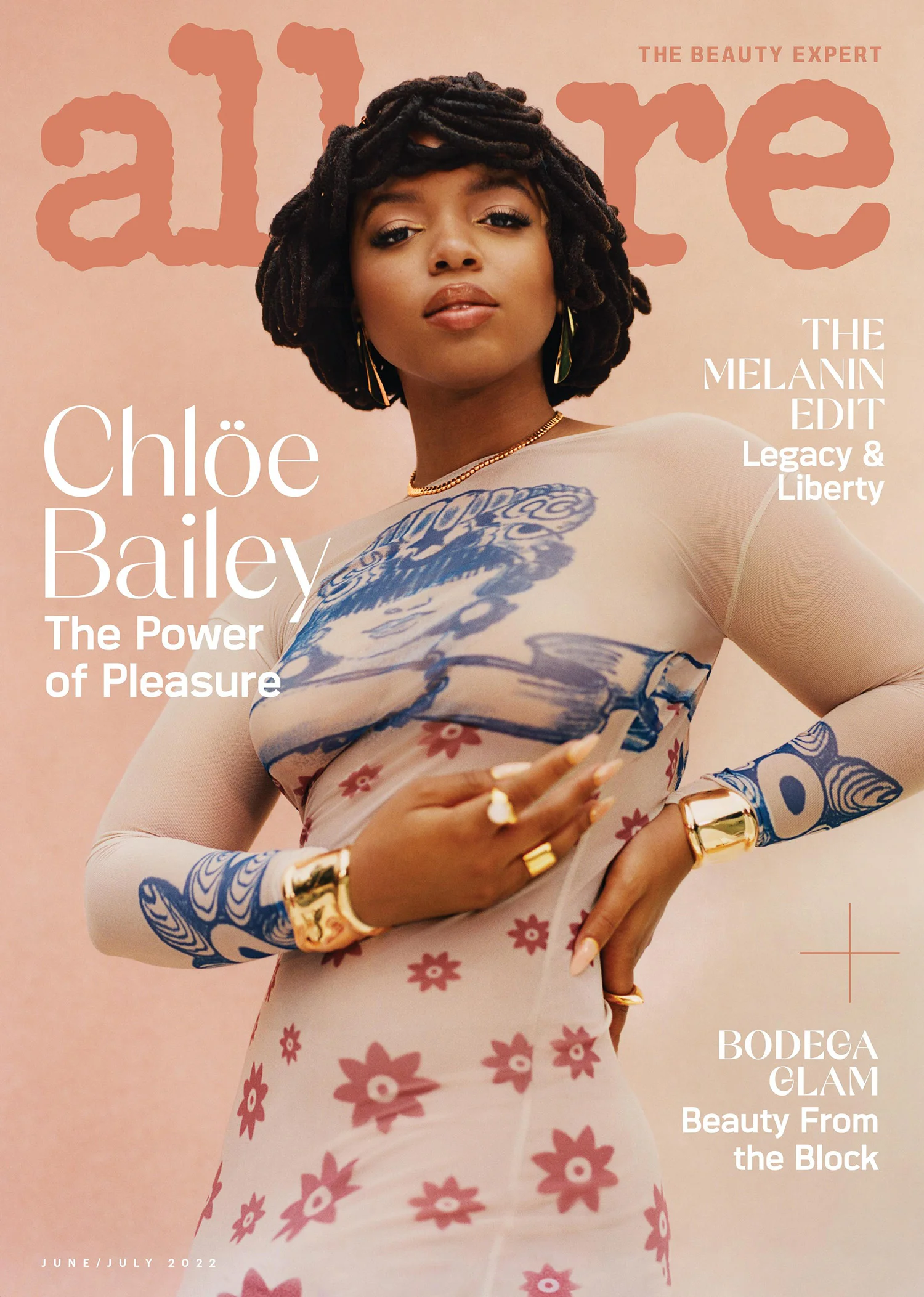 Chlöe Bailey covers Allure US June July 2022 by Micaiah Carter