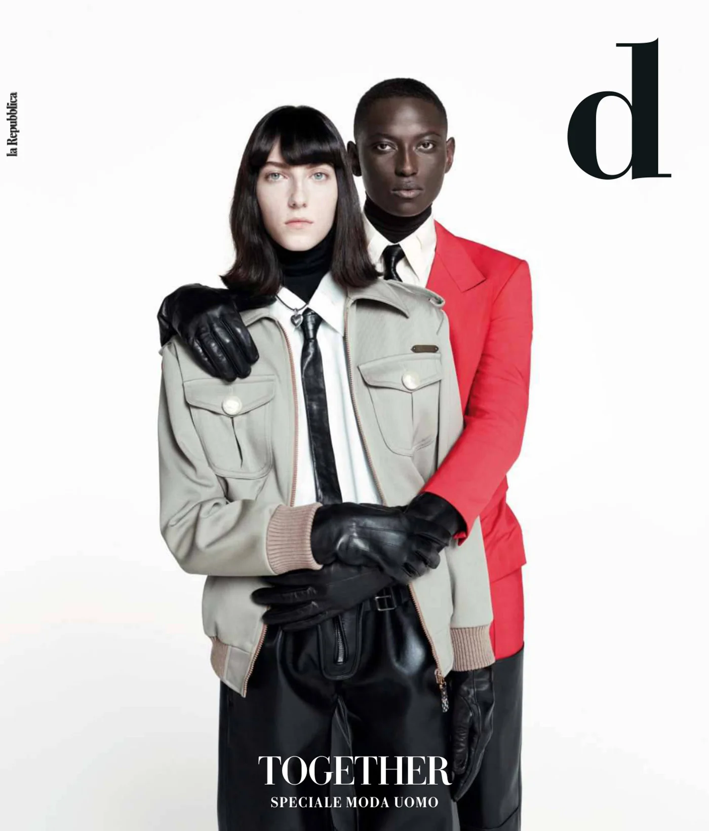 D la Repubblica June 18th, 2022 covers by Willy Vanderperre