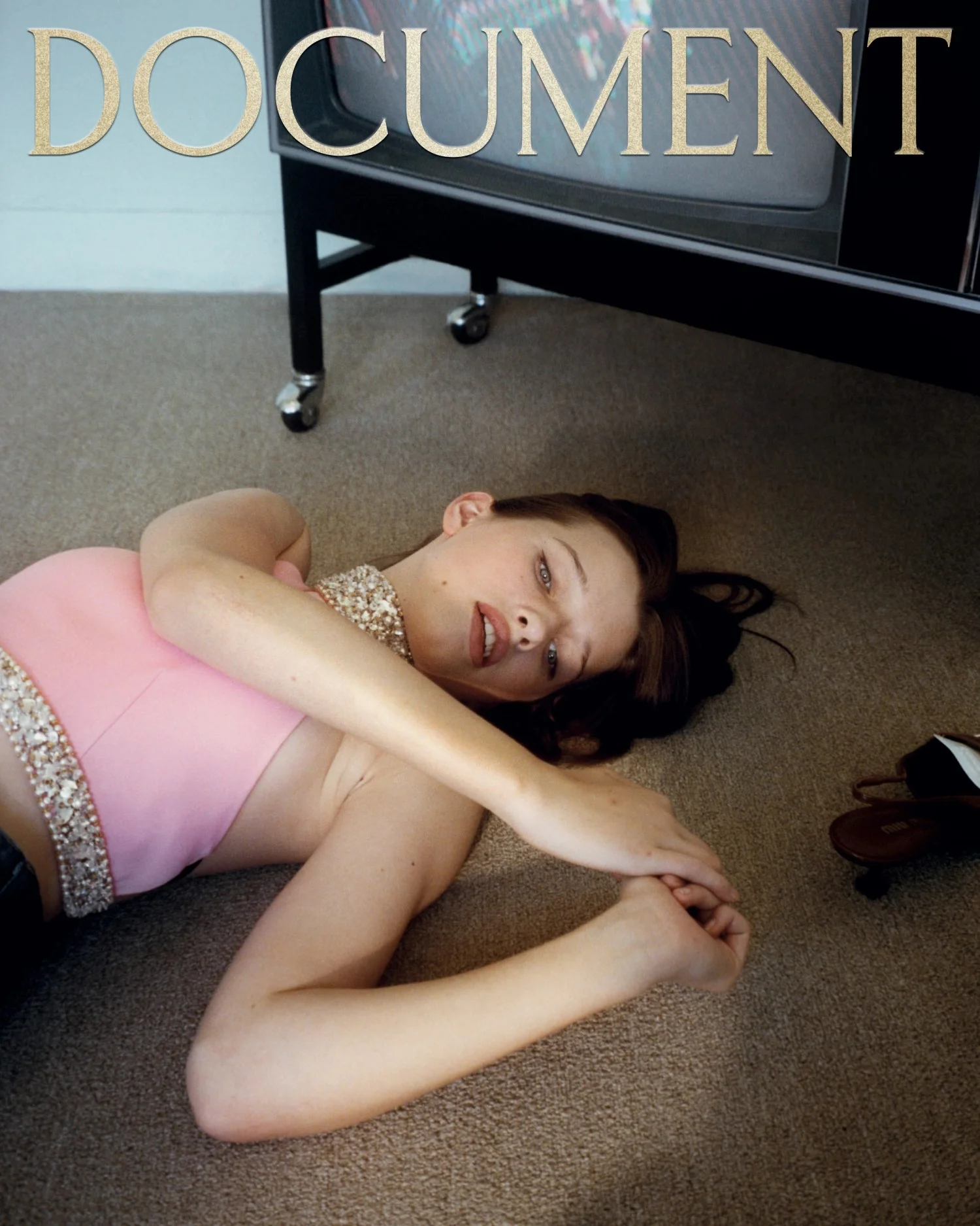 Ever Anderson in Miu Miu on Document Journal Summer/Pre-Fall 2022 by Indigo Lewin