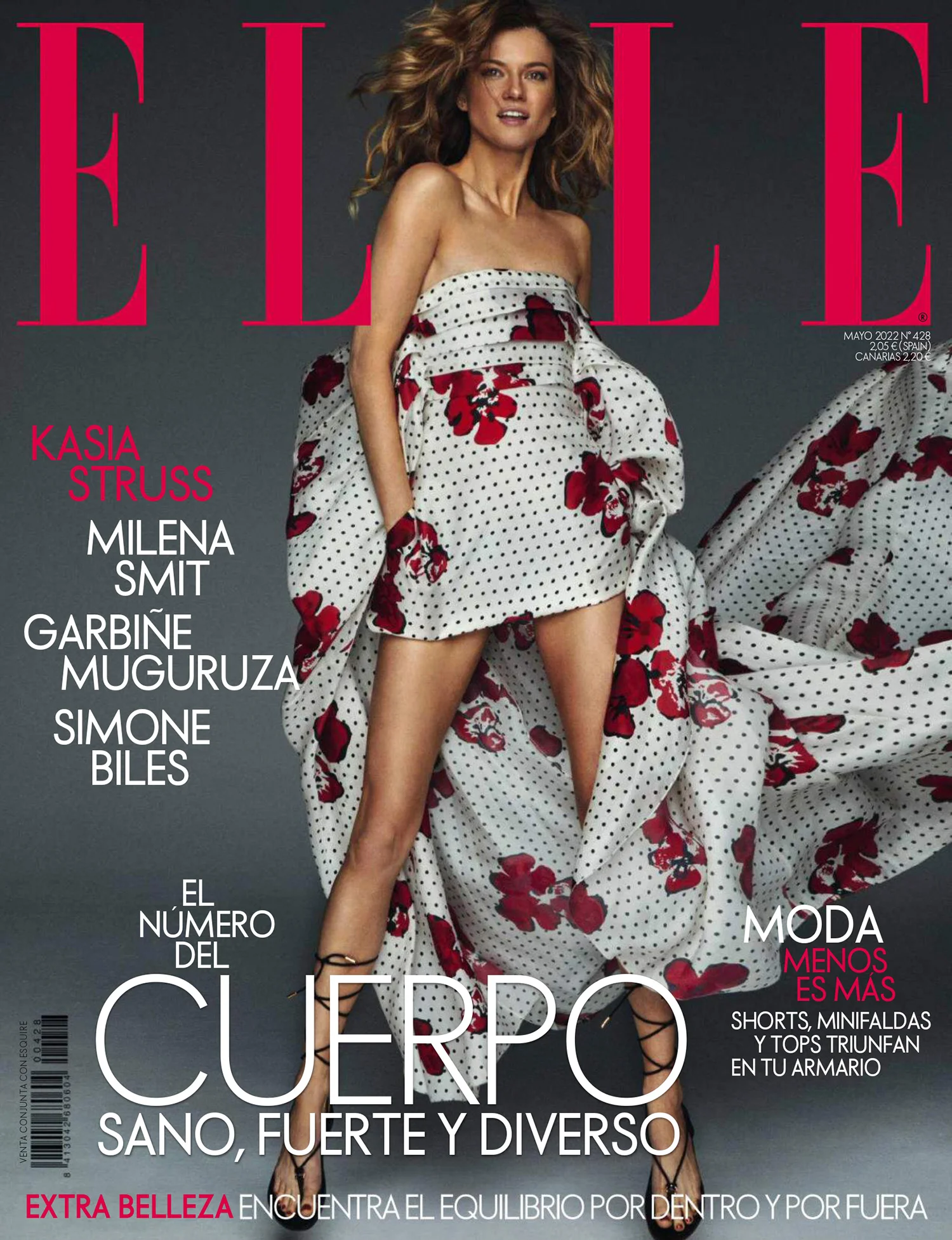 Kasia Struss covers Elle Spain May 2022 by Mario Sierra