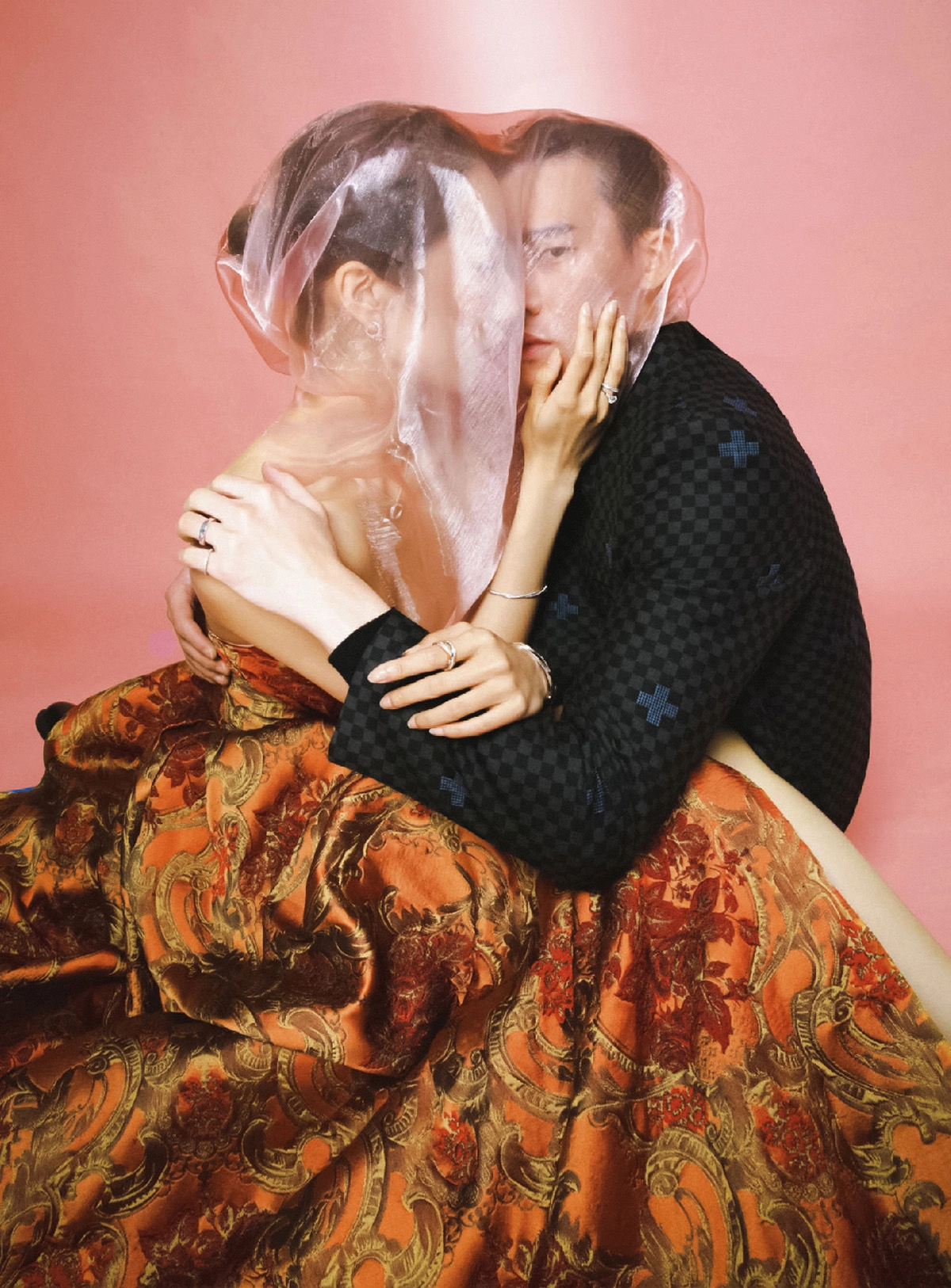 Kate Tsai and Po Wei Cheng cover Vogue Taiwan Wedding June 2022 by Johnny Lu