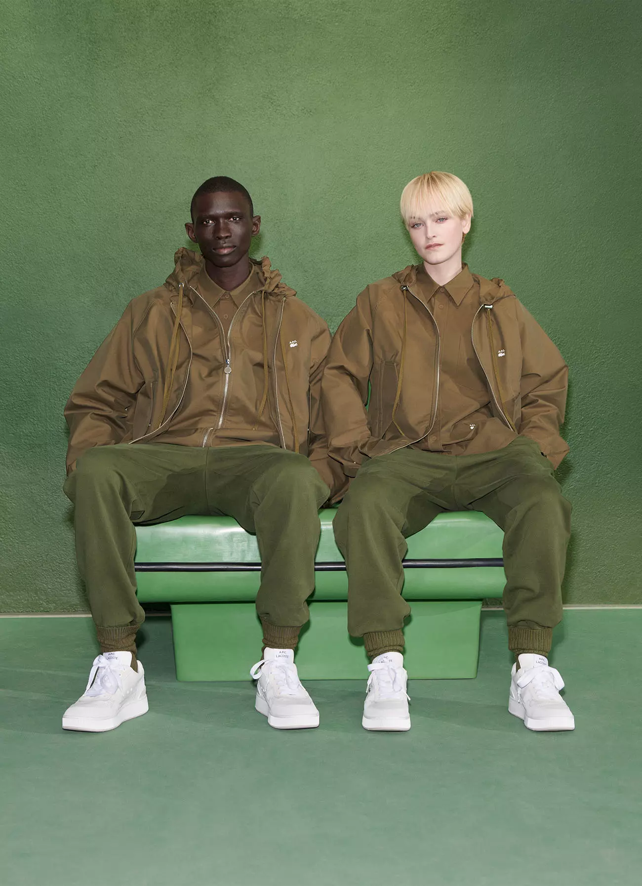 Lacoste x A.P.C., a sportswear collab with a 90's spirit that looks awesome
