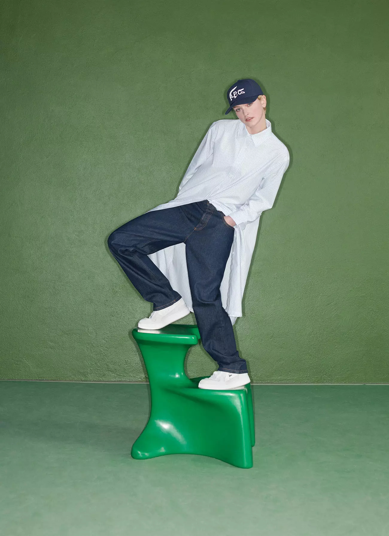 Lacoste x A.P.C., a sportswear collab with a 90's spirit that looks awesome