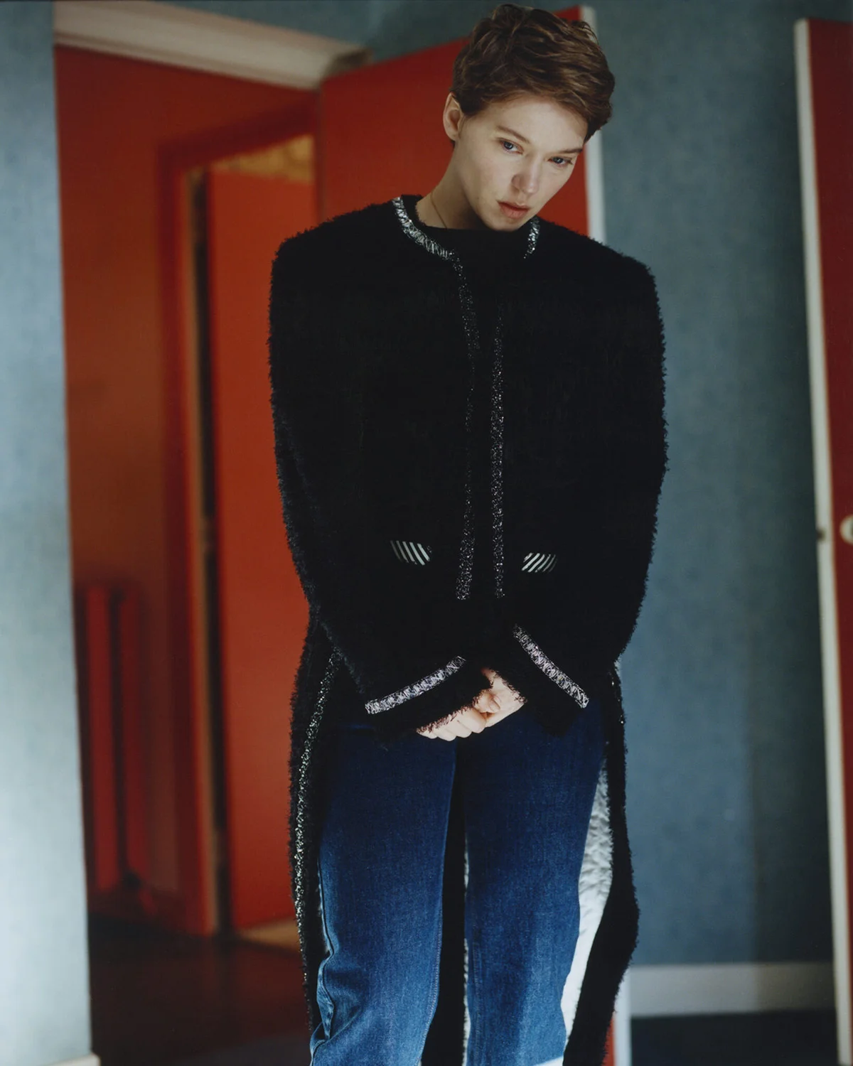 Léa Seydoux in Louis Vuitton on CR Fashion Book Issue 20 by Estelle Hanania