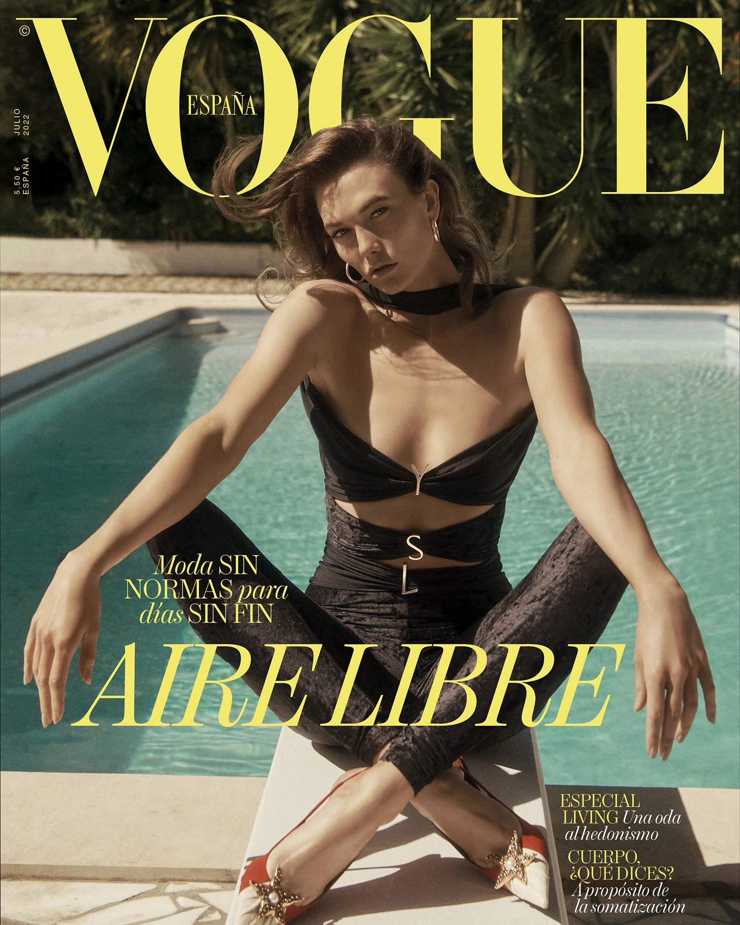Karlie Kloss covers Vogue Spain July 2022 by Lachlan Bailey